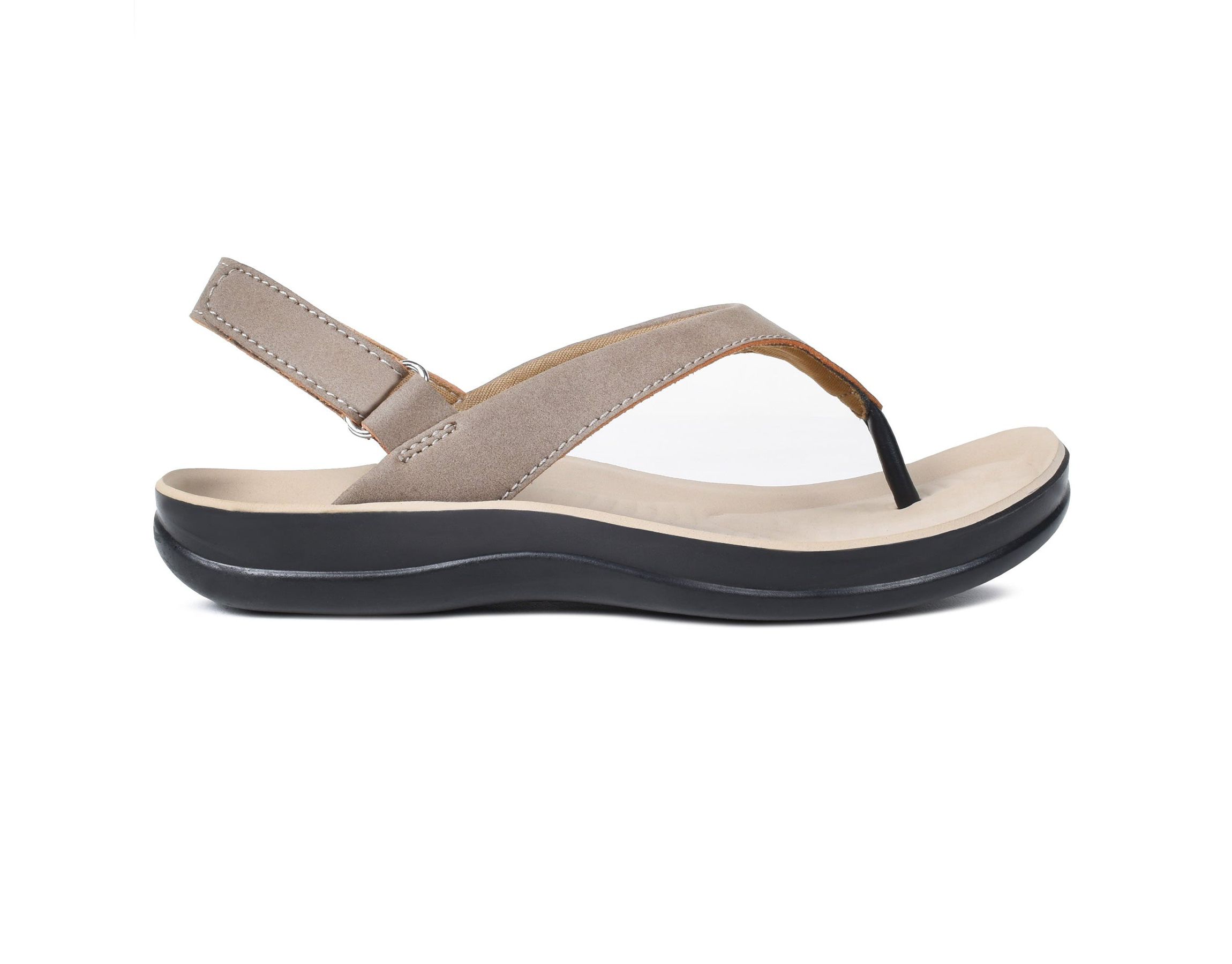 Verra Womens Comfortable Soft Toe Post Sandals with Arch Support