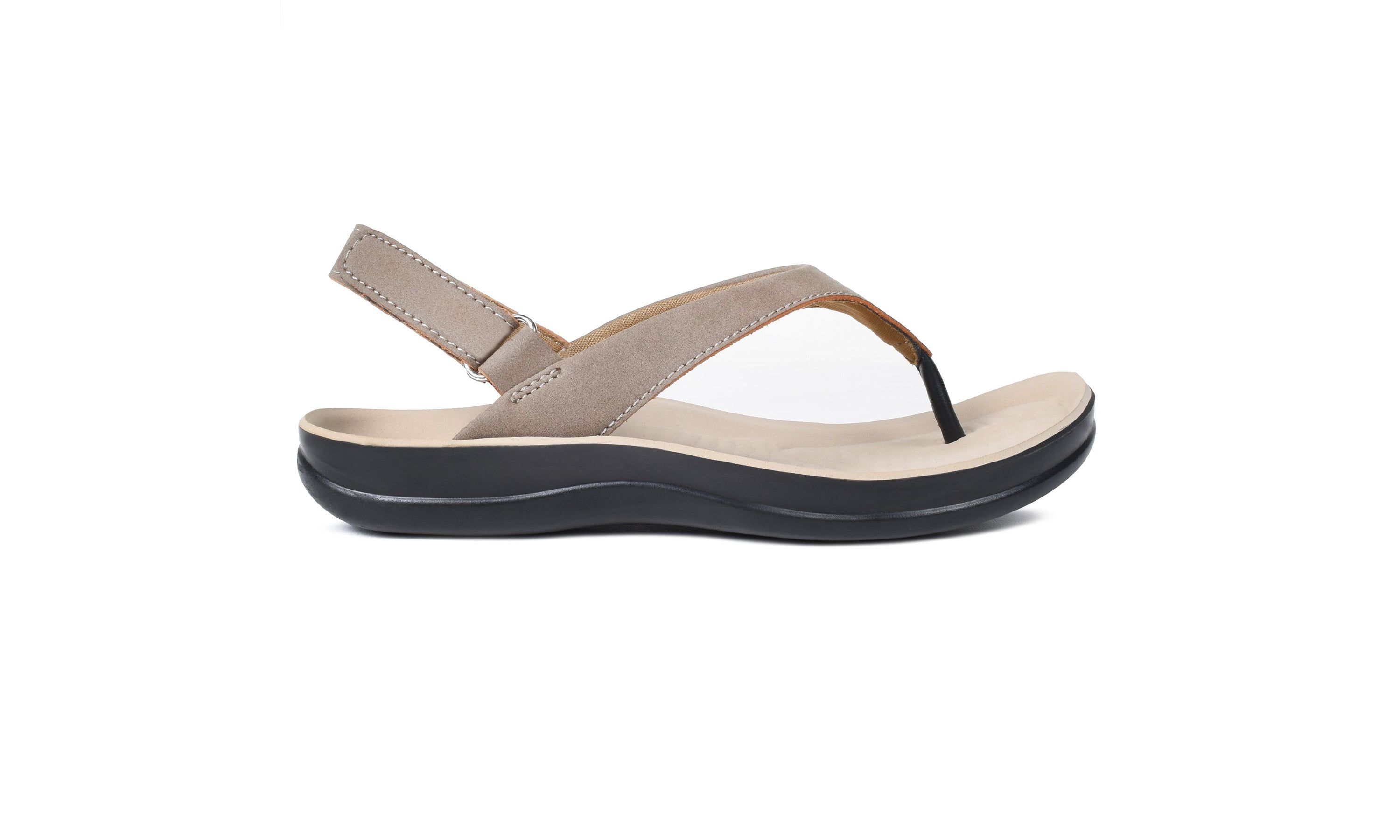 Verra Womens Comfortable Soft Toe Post Sandals with Arch Support