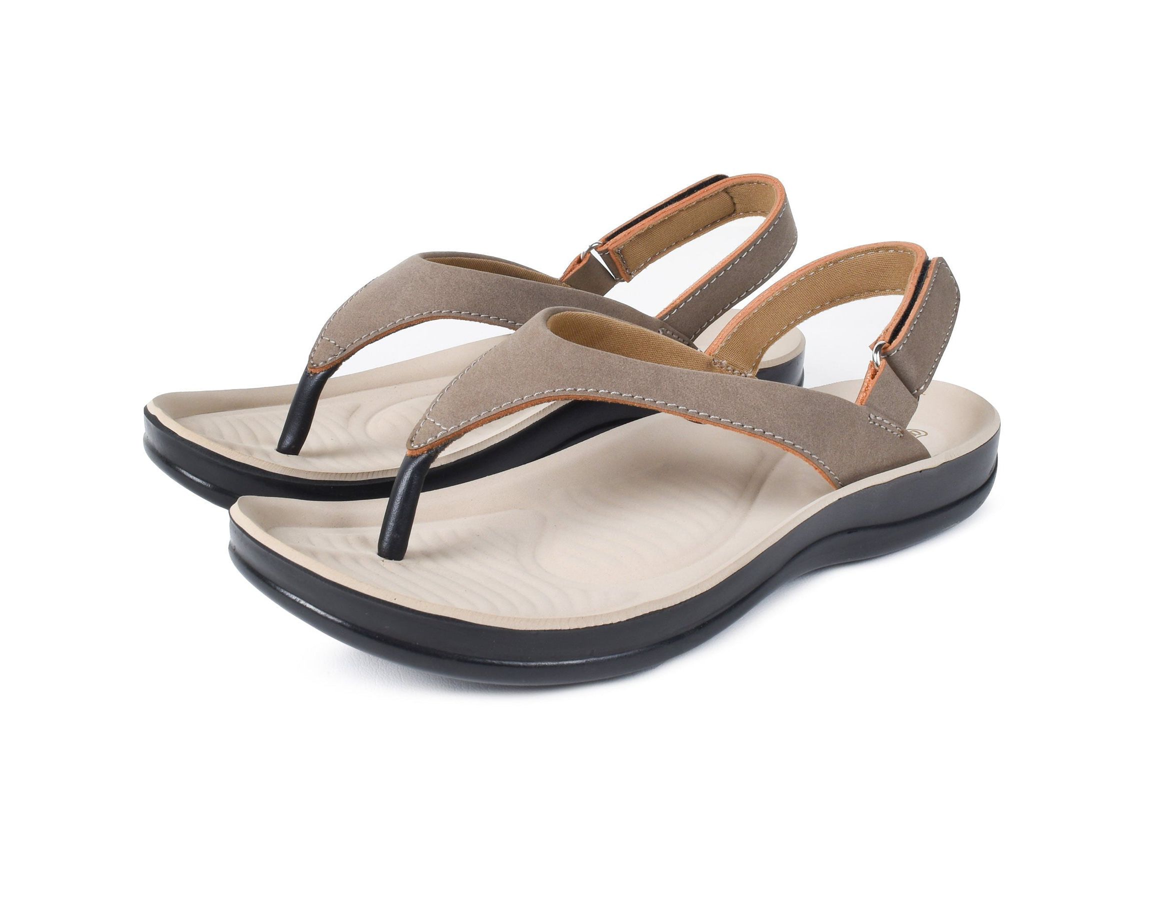 Verra Womens Comfortable Soft Toe Post Sandals with Arch Support