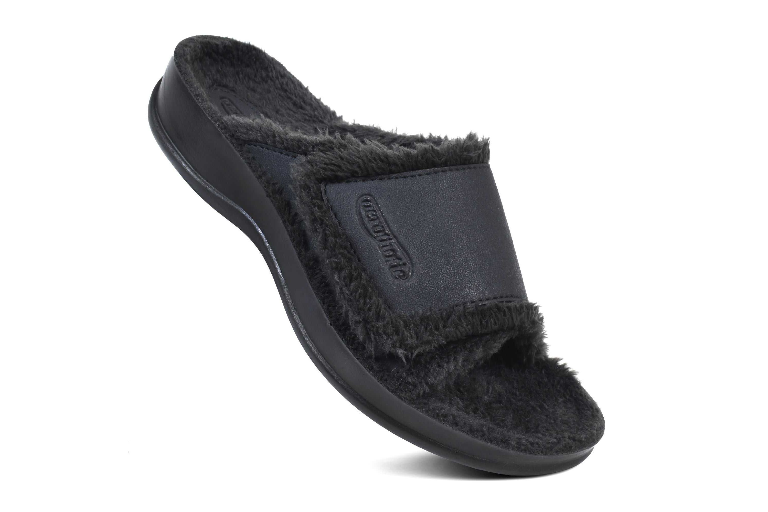 Aerothotic - Hadley Cozy Faux Fur Slipper