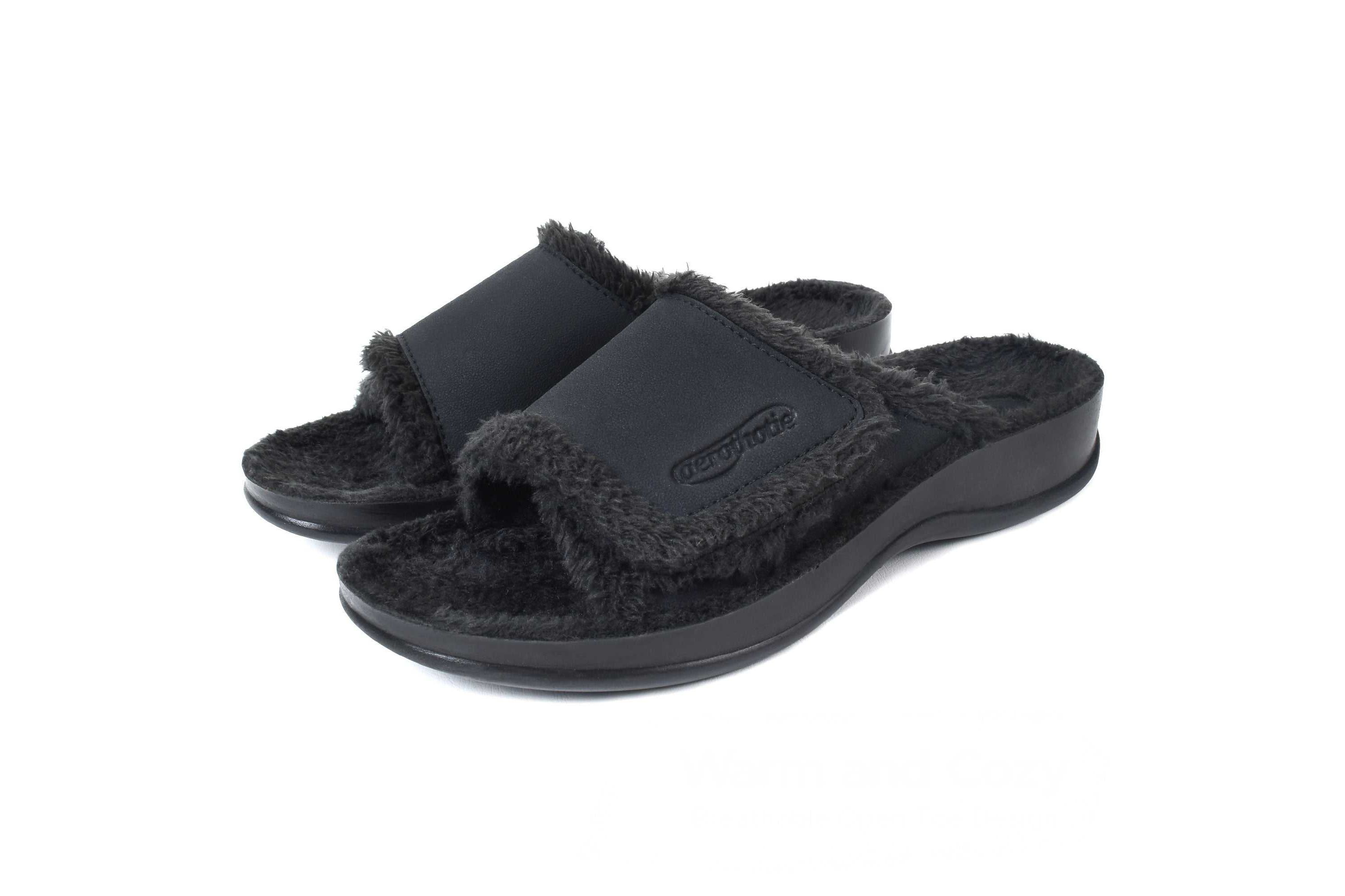 Aerothotic - Hadley Cozy Faux Fur Slipper