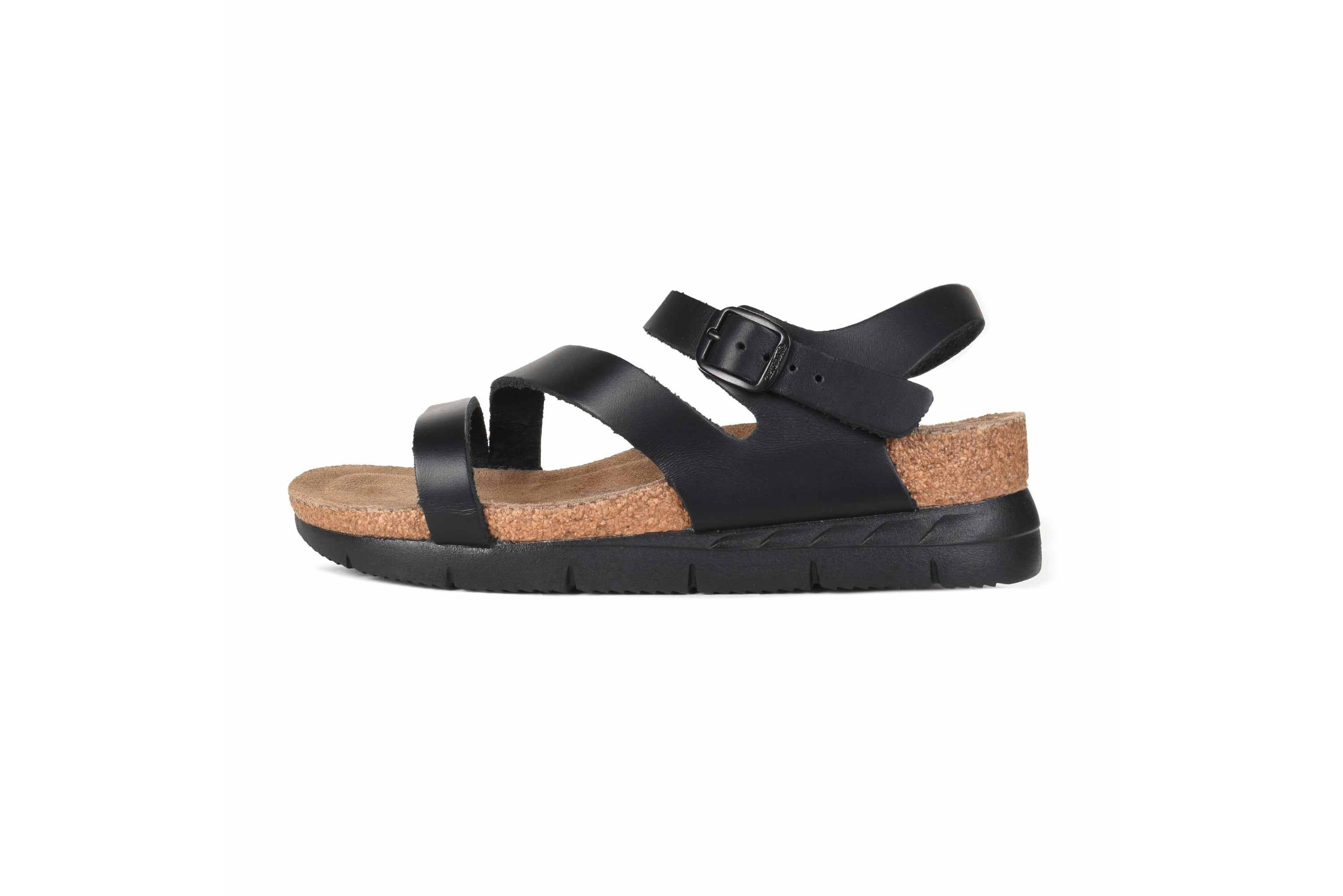Aerothotic - Ares Comfortable Memory Foam Leather Platform Sandals with Arch Support