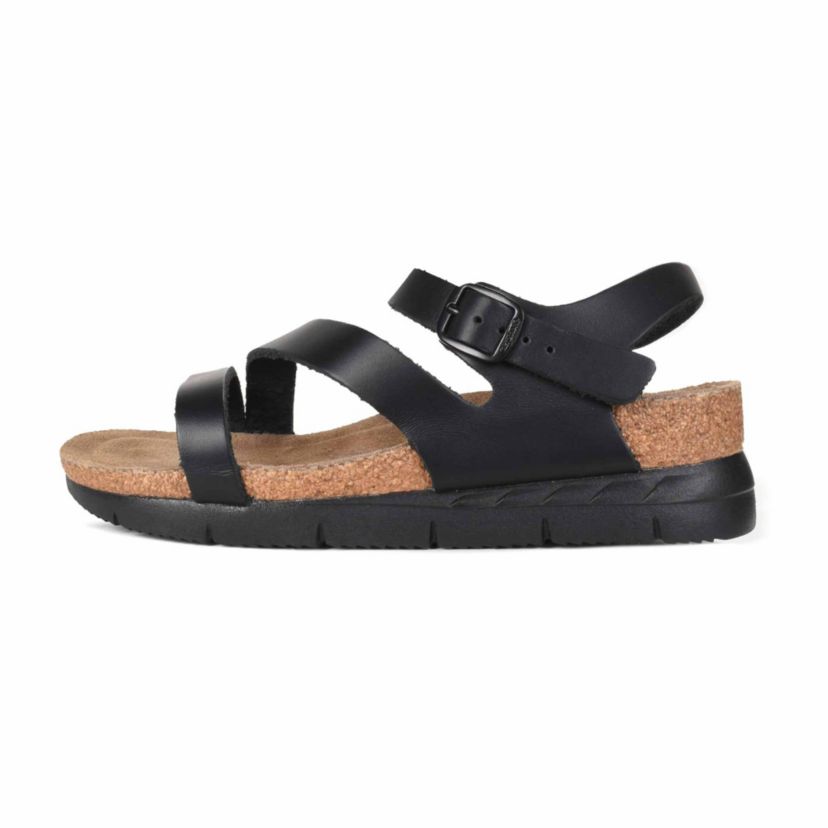 Aerothotic - Ares Comfortable Memory Foam Leather Platform Sandals with Arch Support
