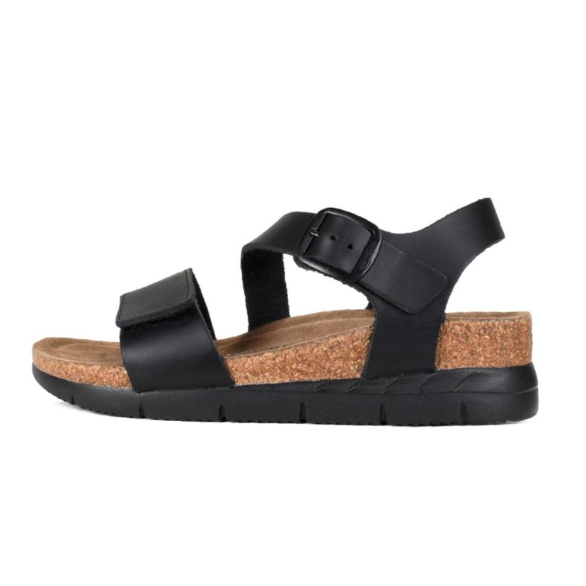 Aerothotic - Serena Double Strappy Open Toe Comfortable Leather Platform Sandals