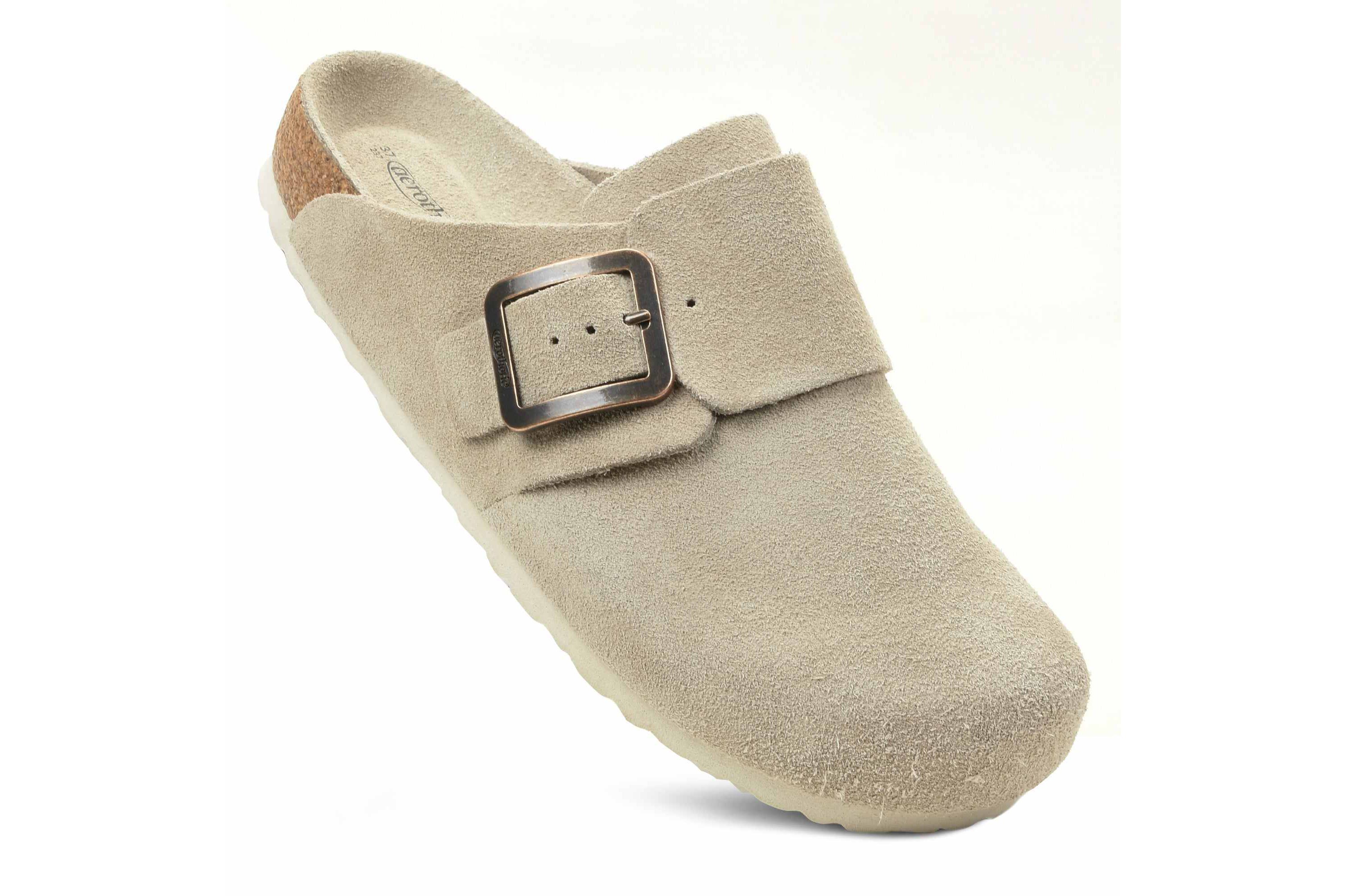 Aerothotic - Atlas Genuine Leather Clogs for Women with Arch Support