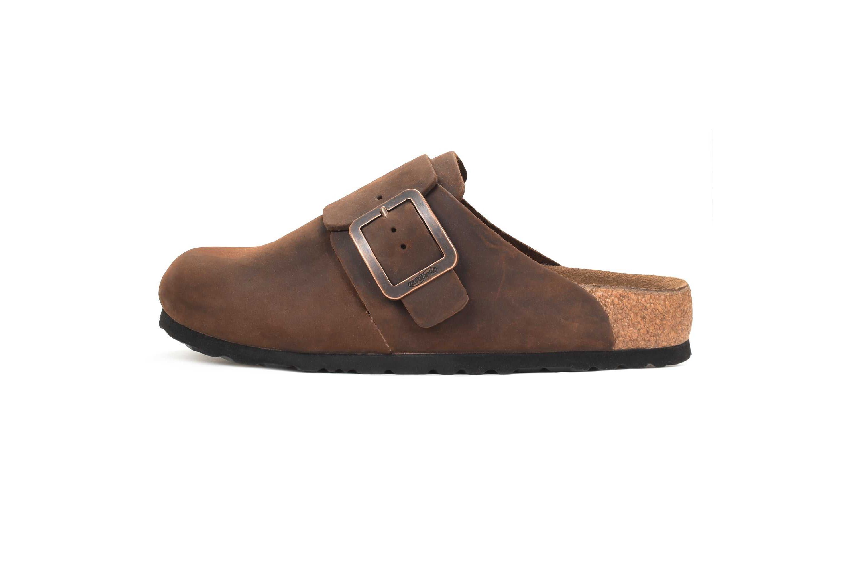 Aerothotic - Dakota Genuine Leather Clogs for Women with Arch Support