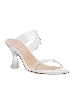 Stuart Weitzman Women's Kristal Clear Sandals