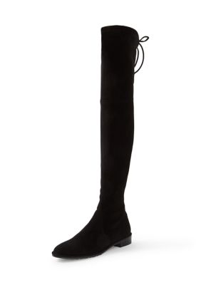 Stuart Weitzman Women's Lowland Boots, Black, 6M