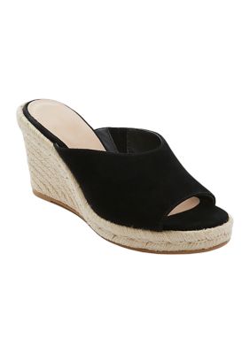 Stuart Weitzman Women's Wonda Mules, Black, 9M