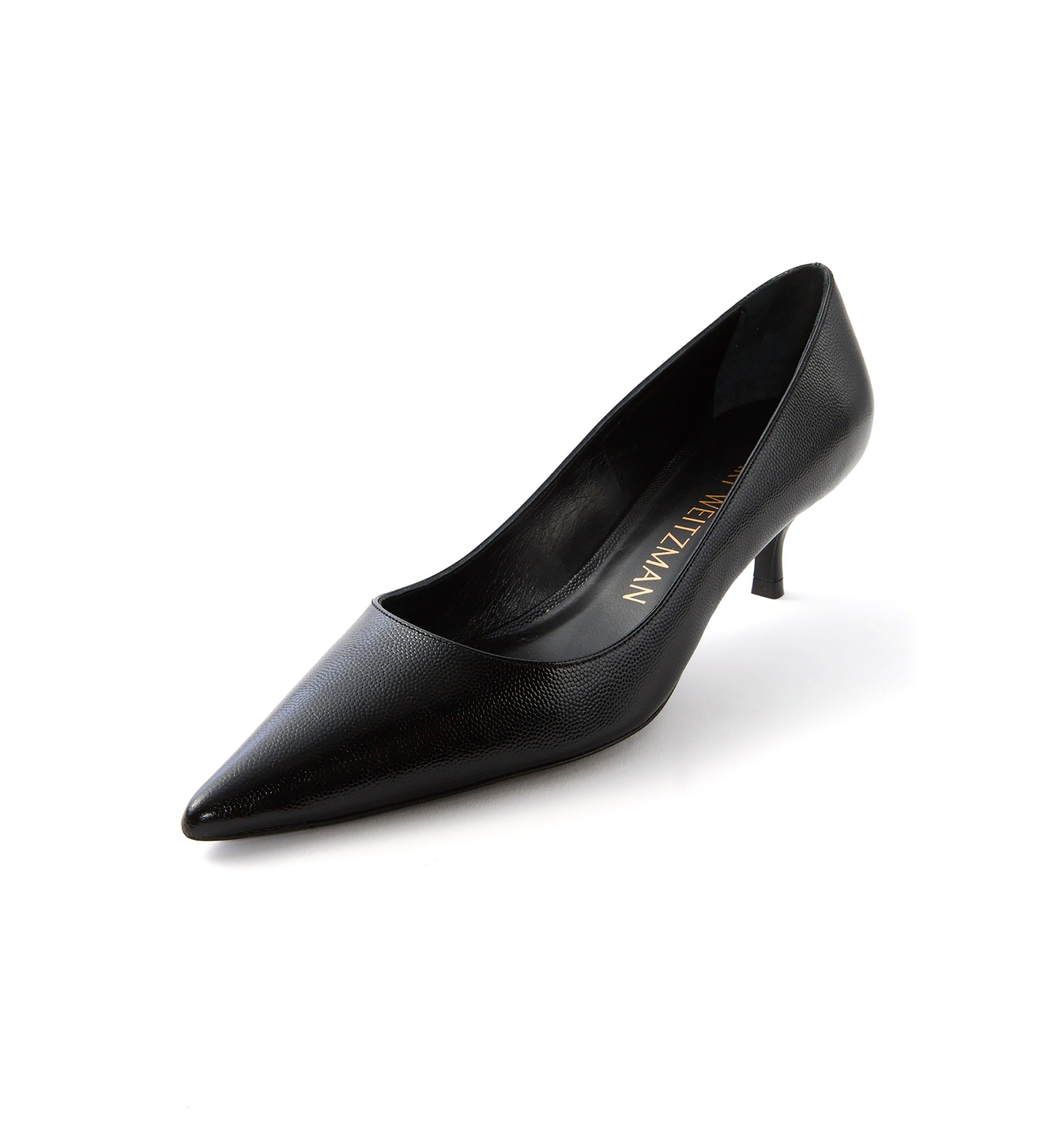 Stuart Kitten Pumps