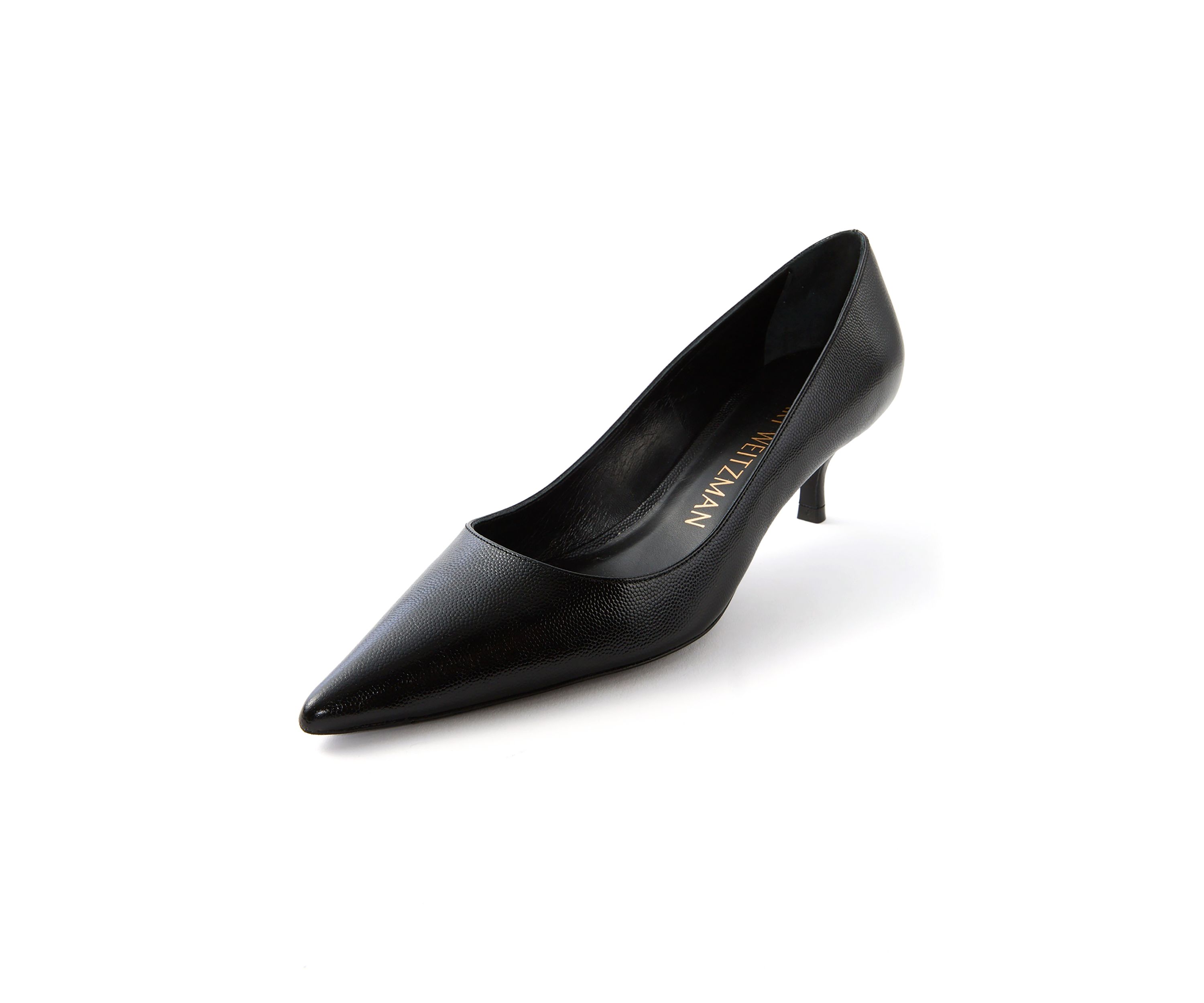 Stuart Kitten Pumps