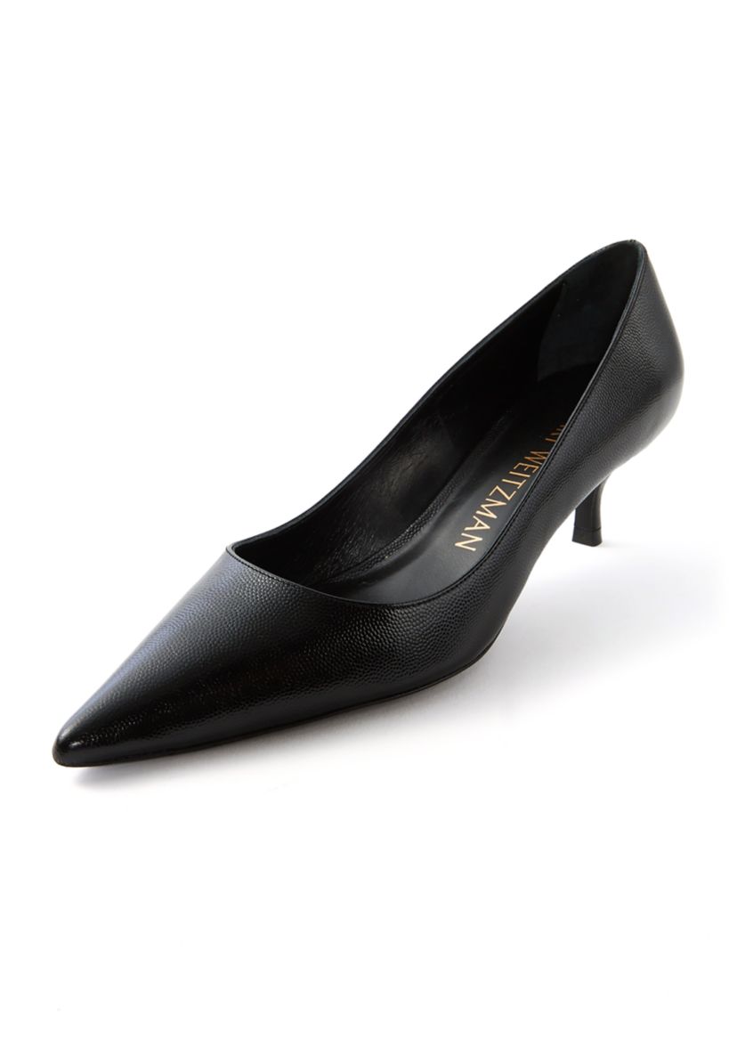 Stuart Kitten Pumps