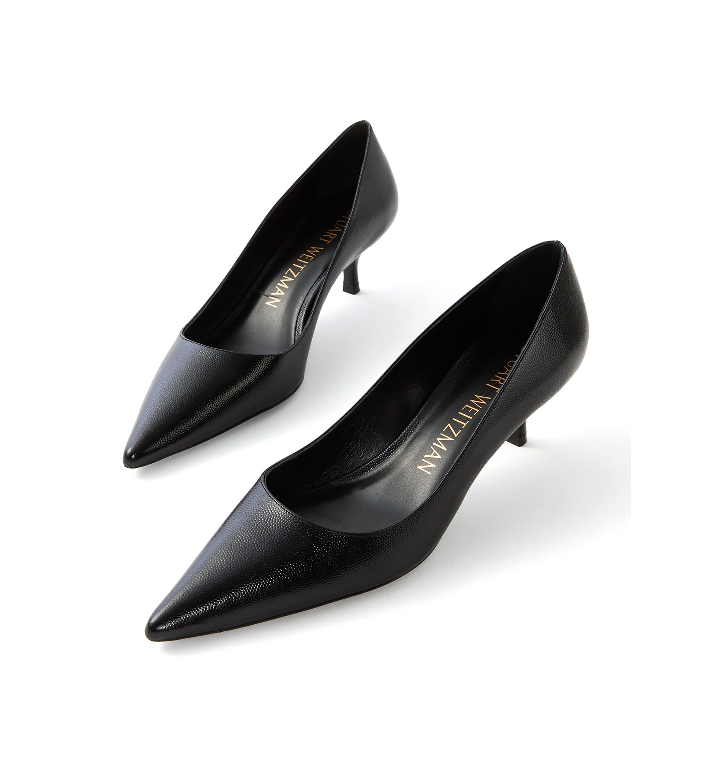 Stuart Kitten Pumps