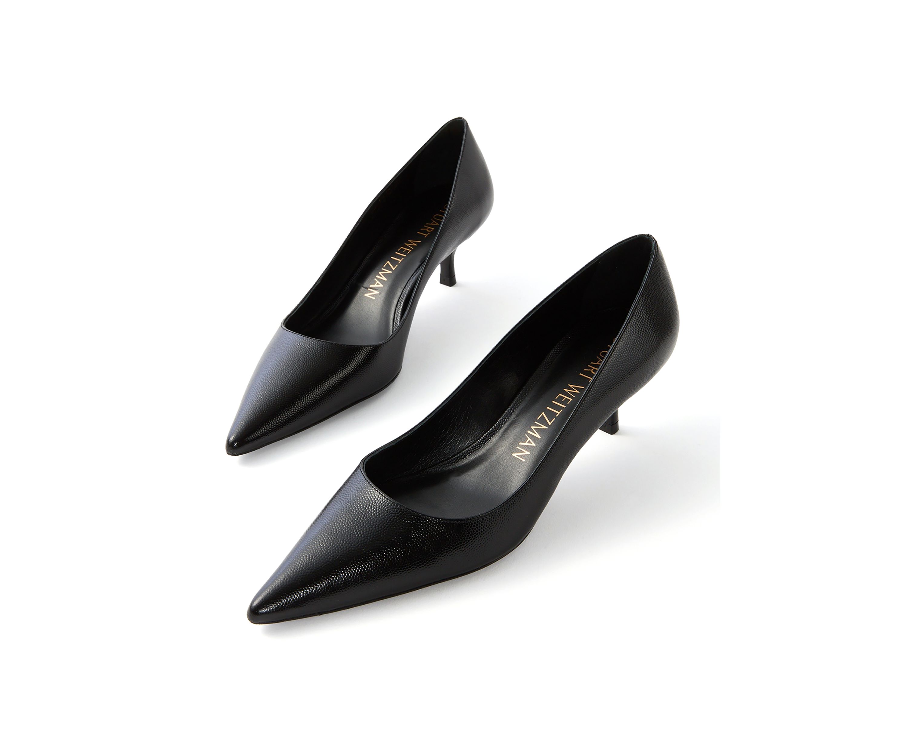 Stuart Kitten Pumps