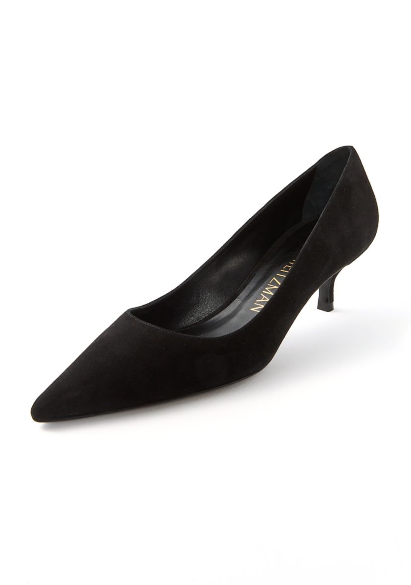 Stuart Kitten Pumps