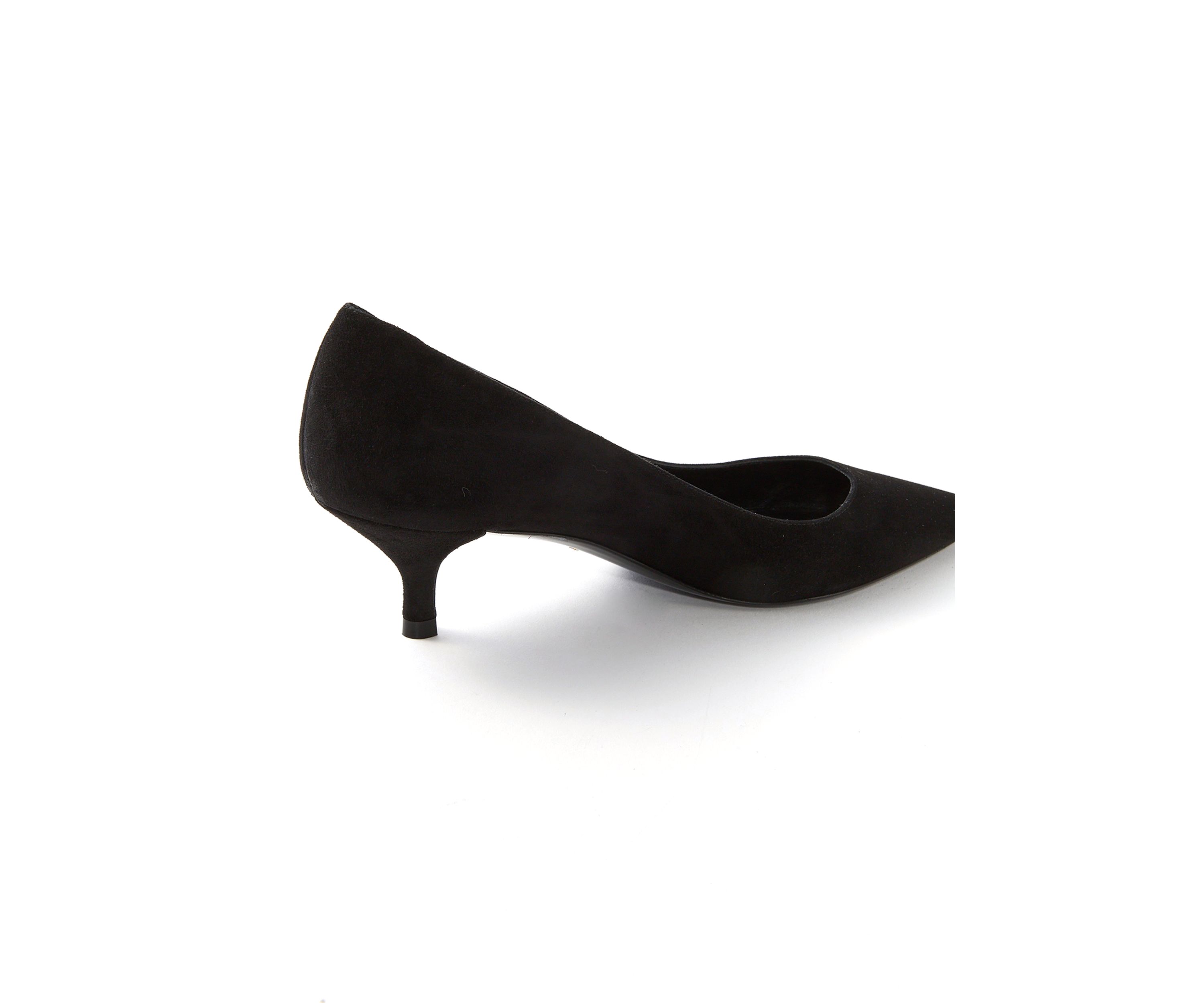 Stuart Kitten Pumps