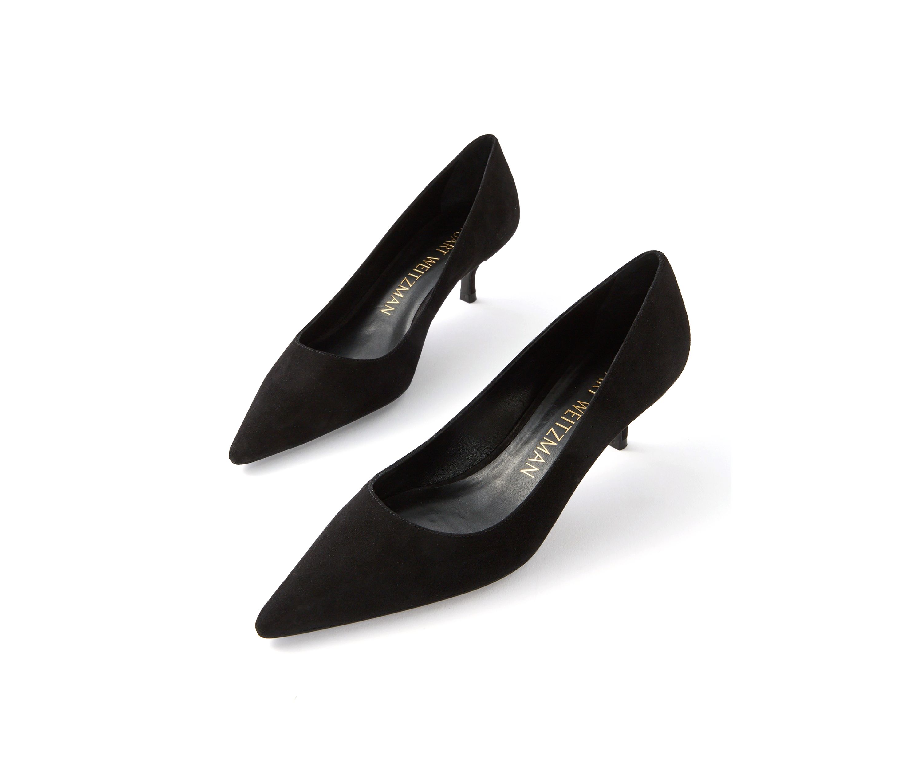 Stuart Kitten Pumps