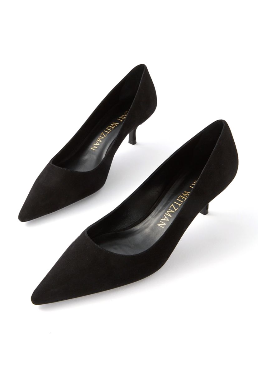 Stuart Kitten Pumps