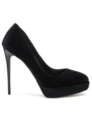 Rag&Co Women's Faustine Stiletto Pump Sandal, Black, 8M