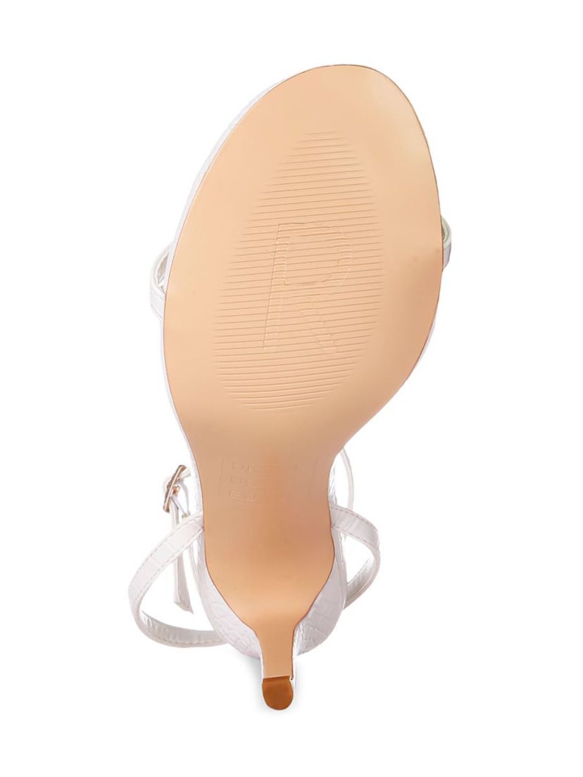 BLONDES Croc High Heeled Sandal