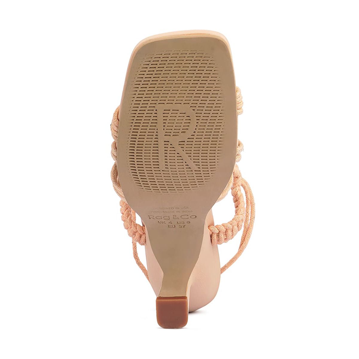 BEROE Braided Handcrafted Lace Up Sandal