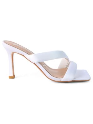 London Rag Women's Spice Up Dual Strap Heel Sandal