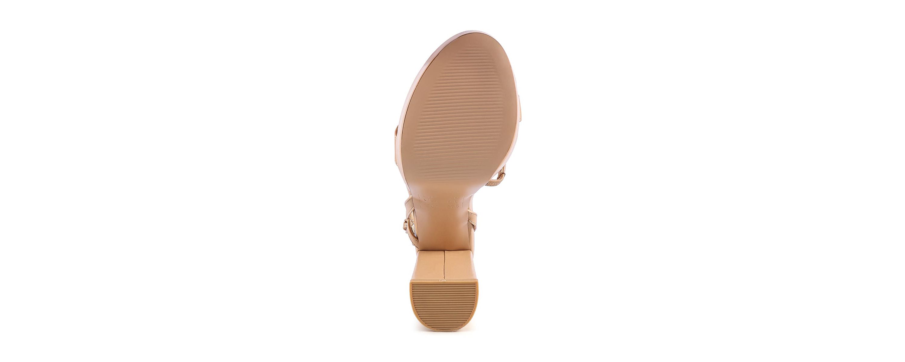 Slegs High Block Heel Platform