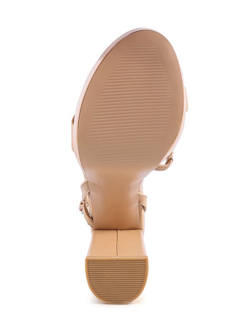 Slegs High Block Heel Platform