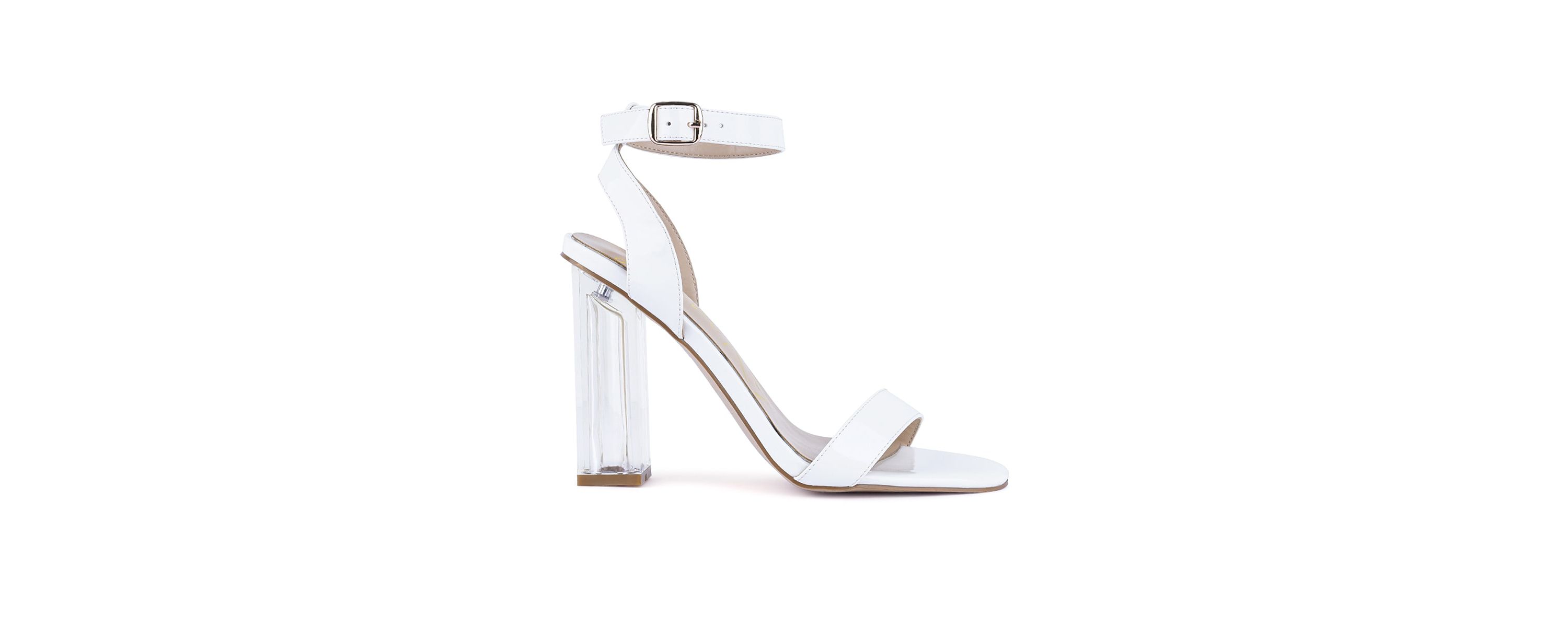 Poloma Clear Block Heel Party