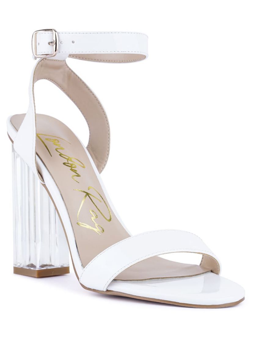 Poloma Clear Block Heel Party