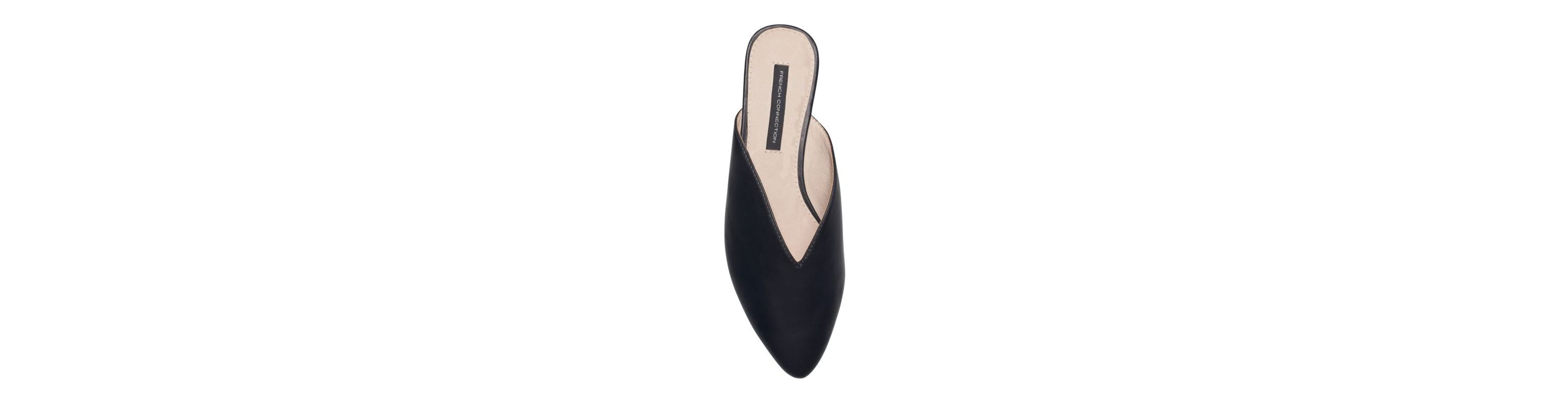 Vegan Leather Mule Flats