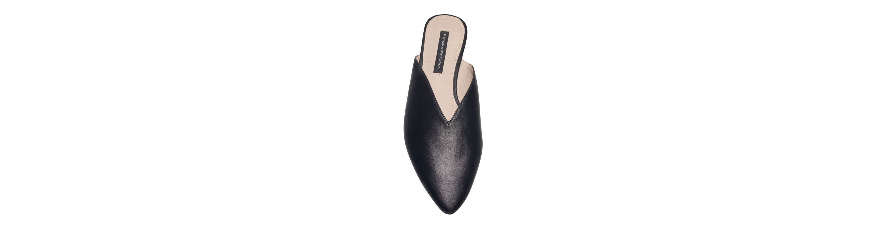 Vegan Leather Mule Flats