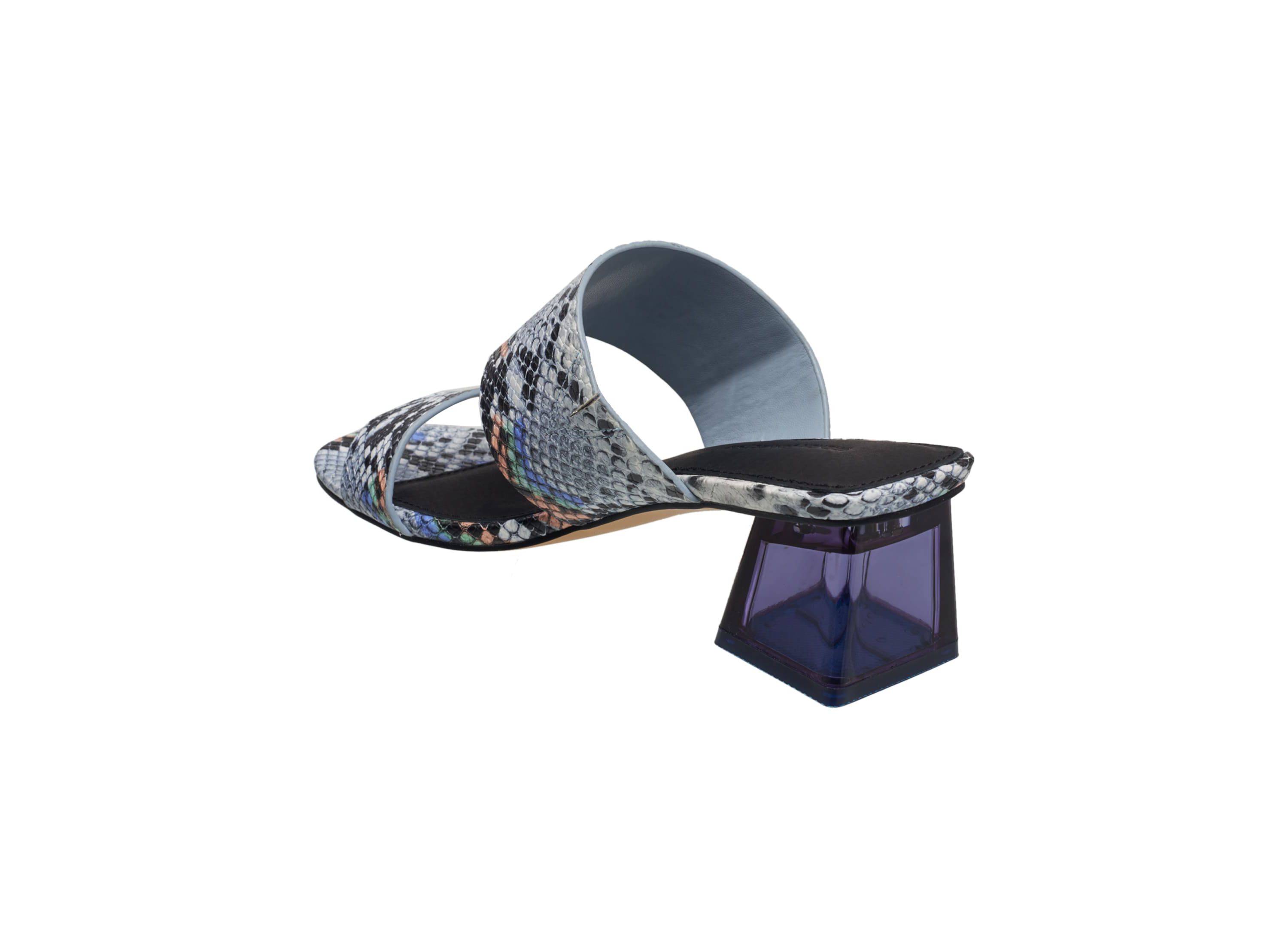 Double Band Heeled Sandal