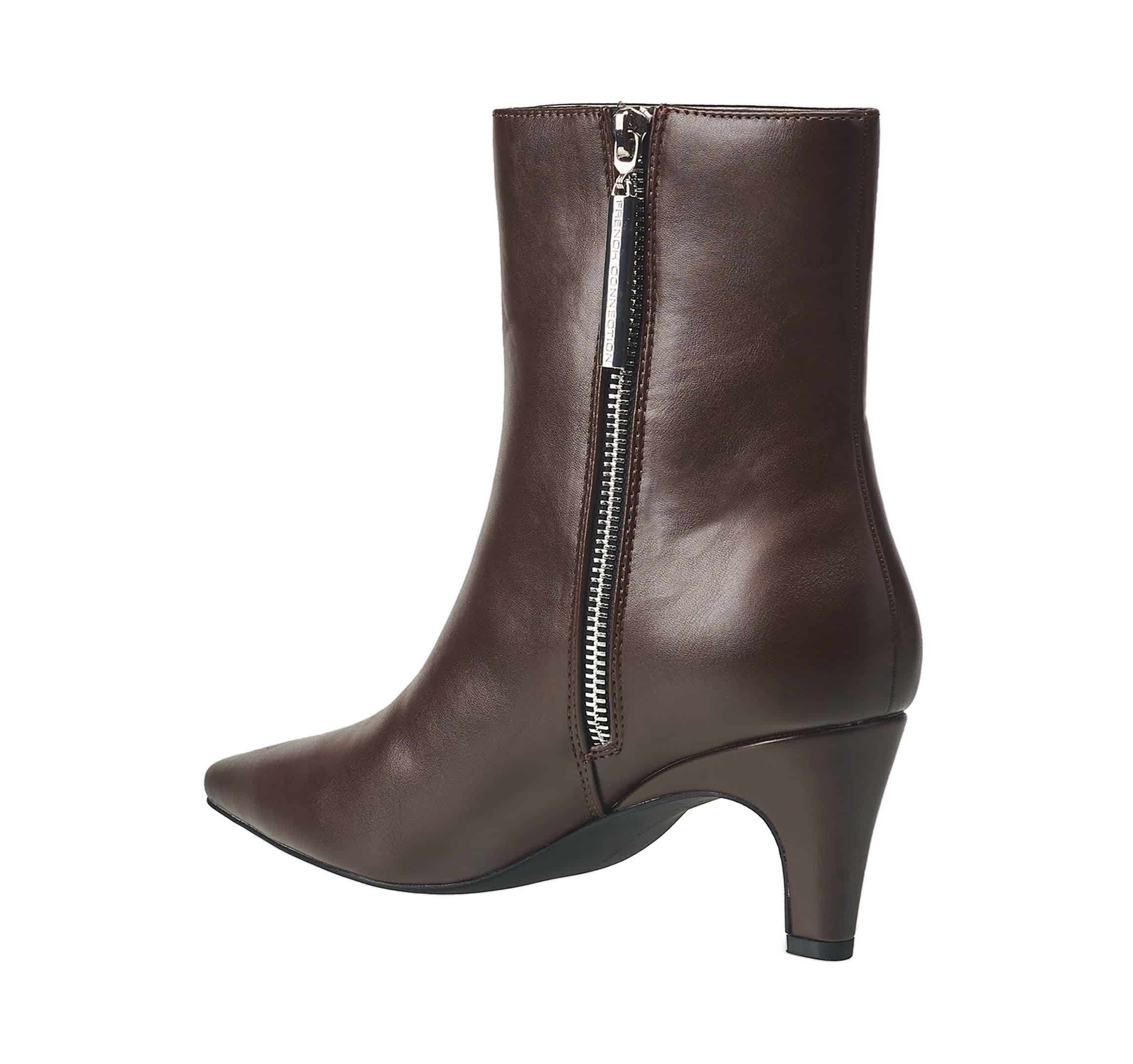 Womens Alex Kitten Heel Bootie