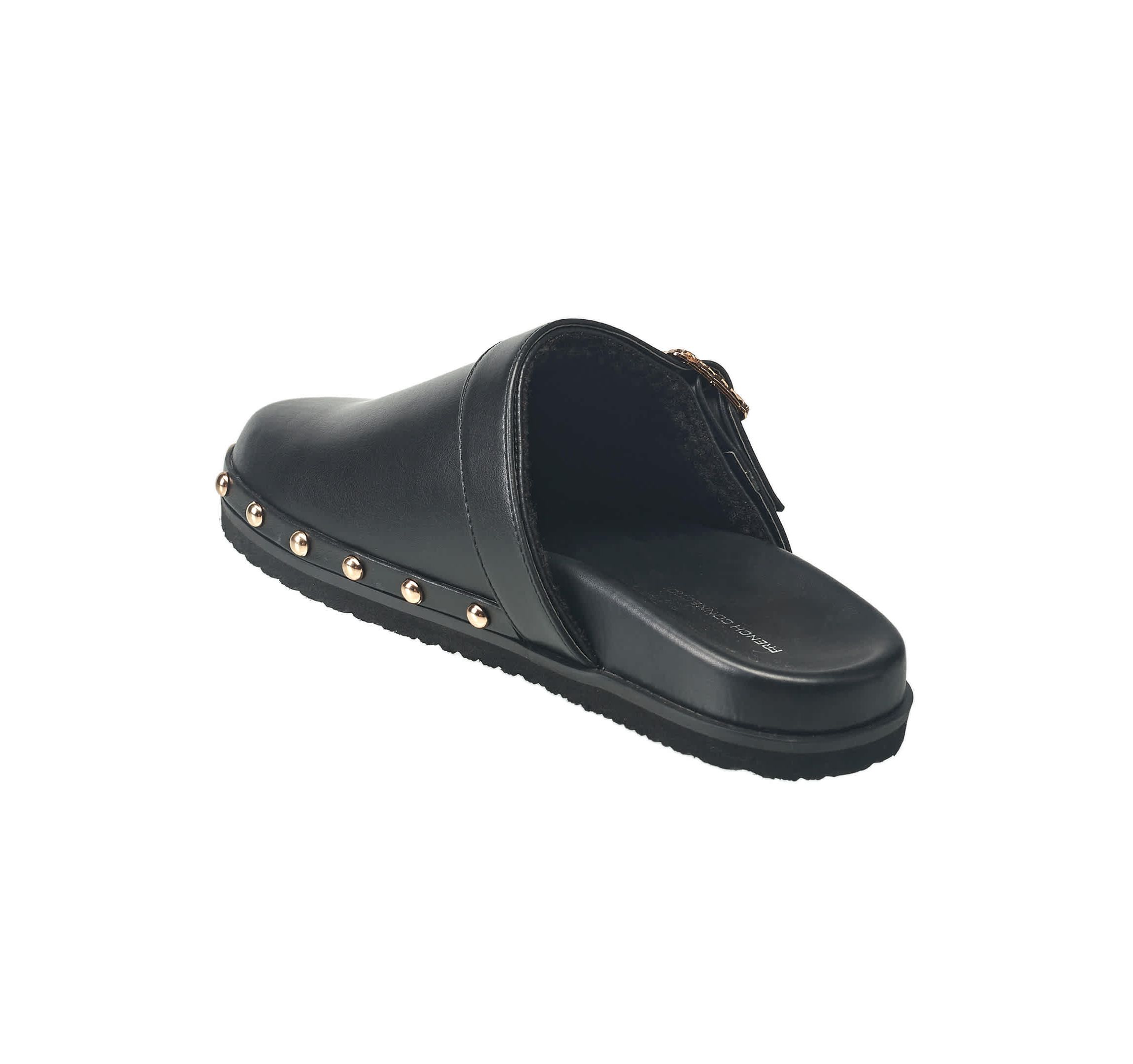 Chello Buckle Leather Clog