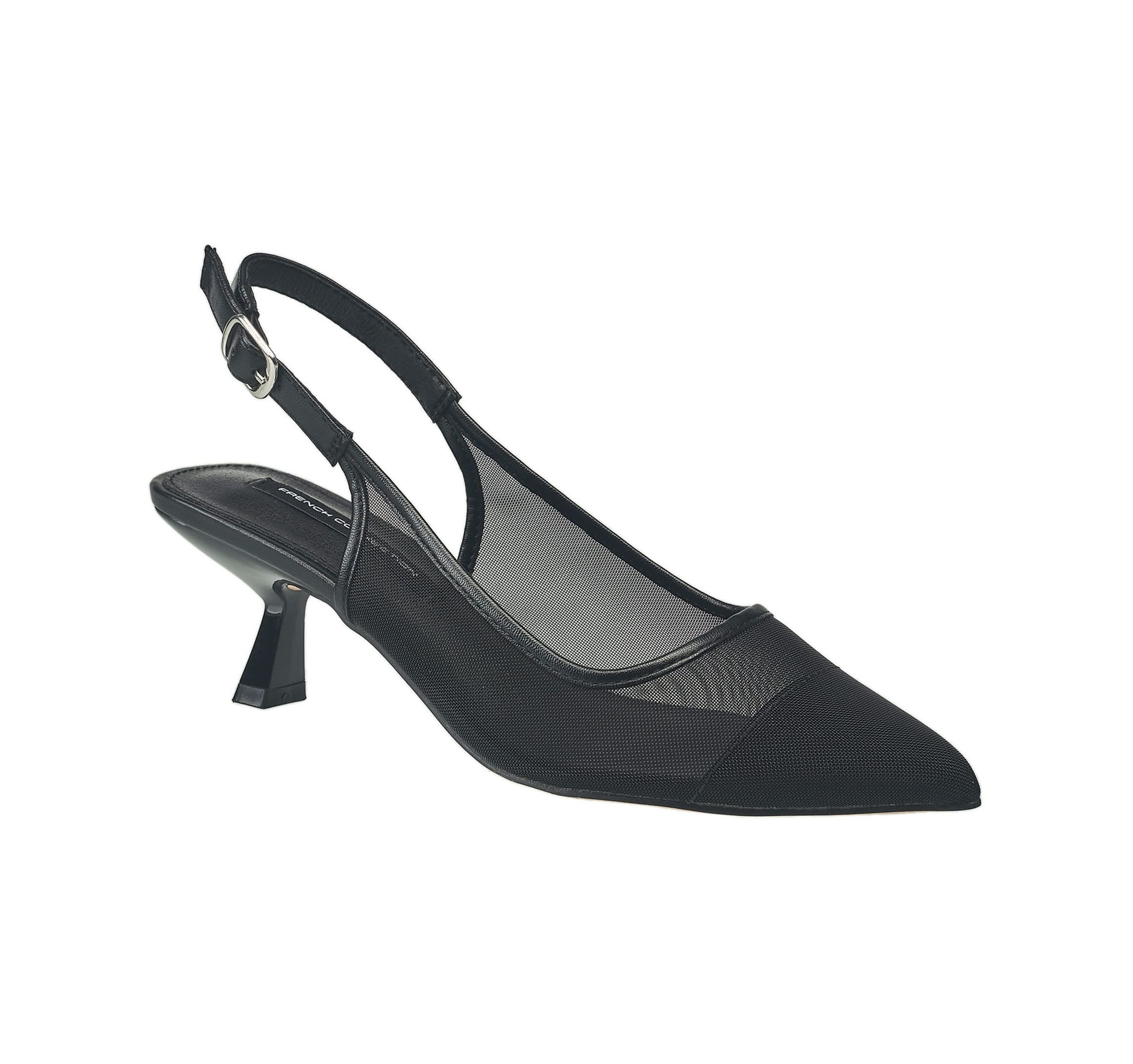 Mesh Flare Heel