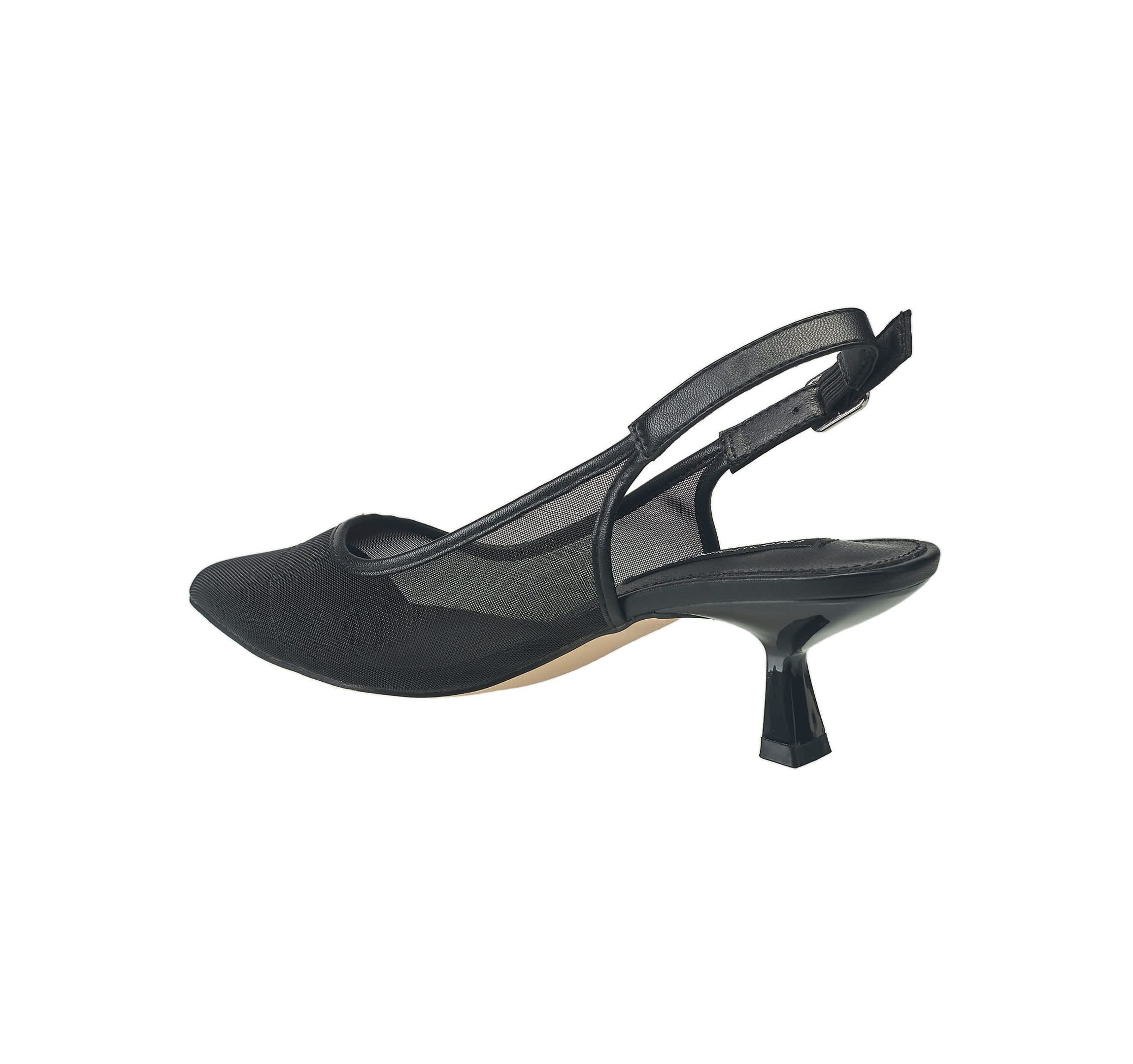 Mesh Flare Heel