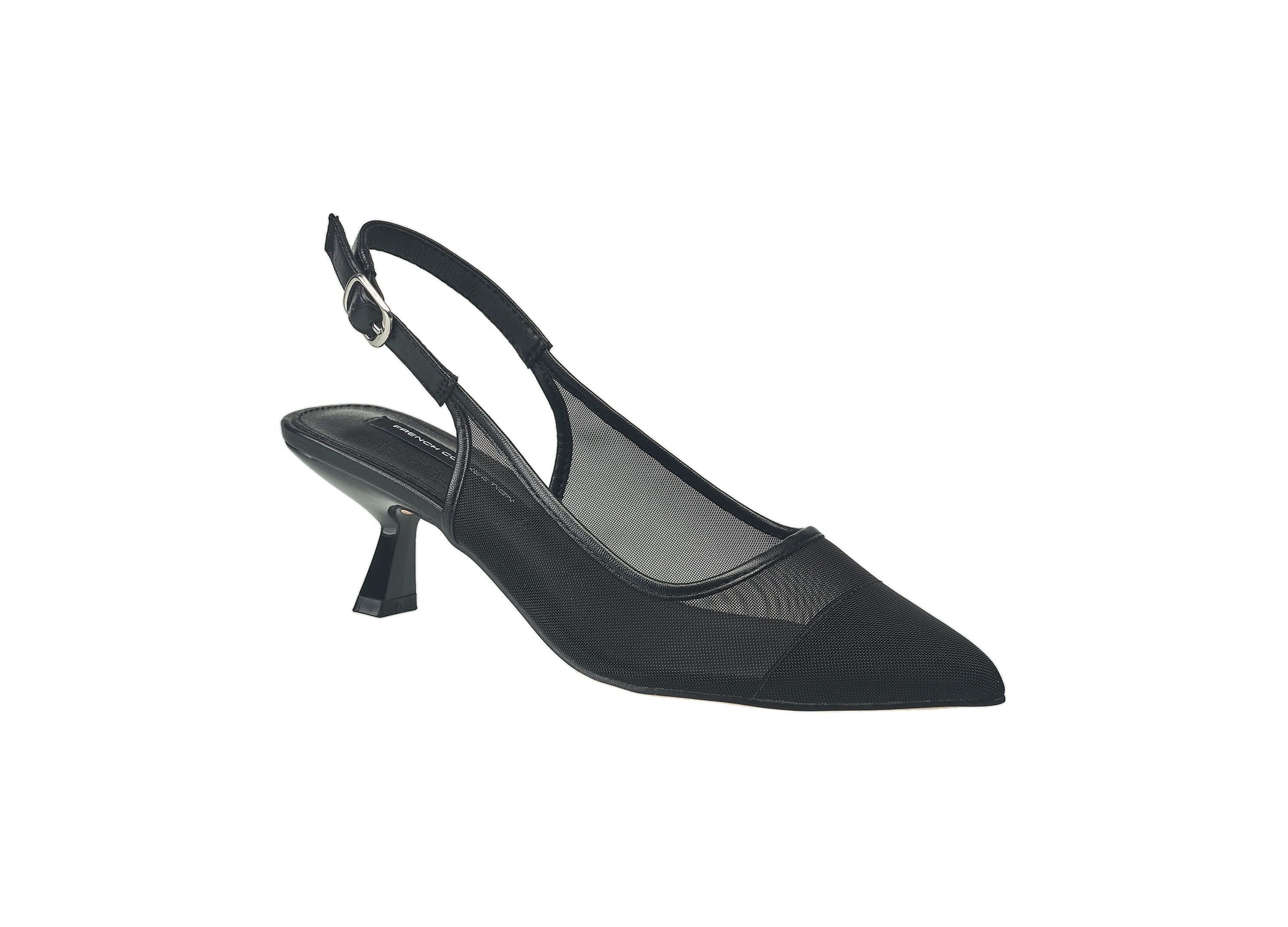 Womens Elise Mesh and Stone Slingback