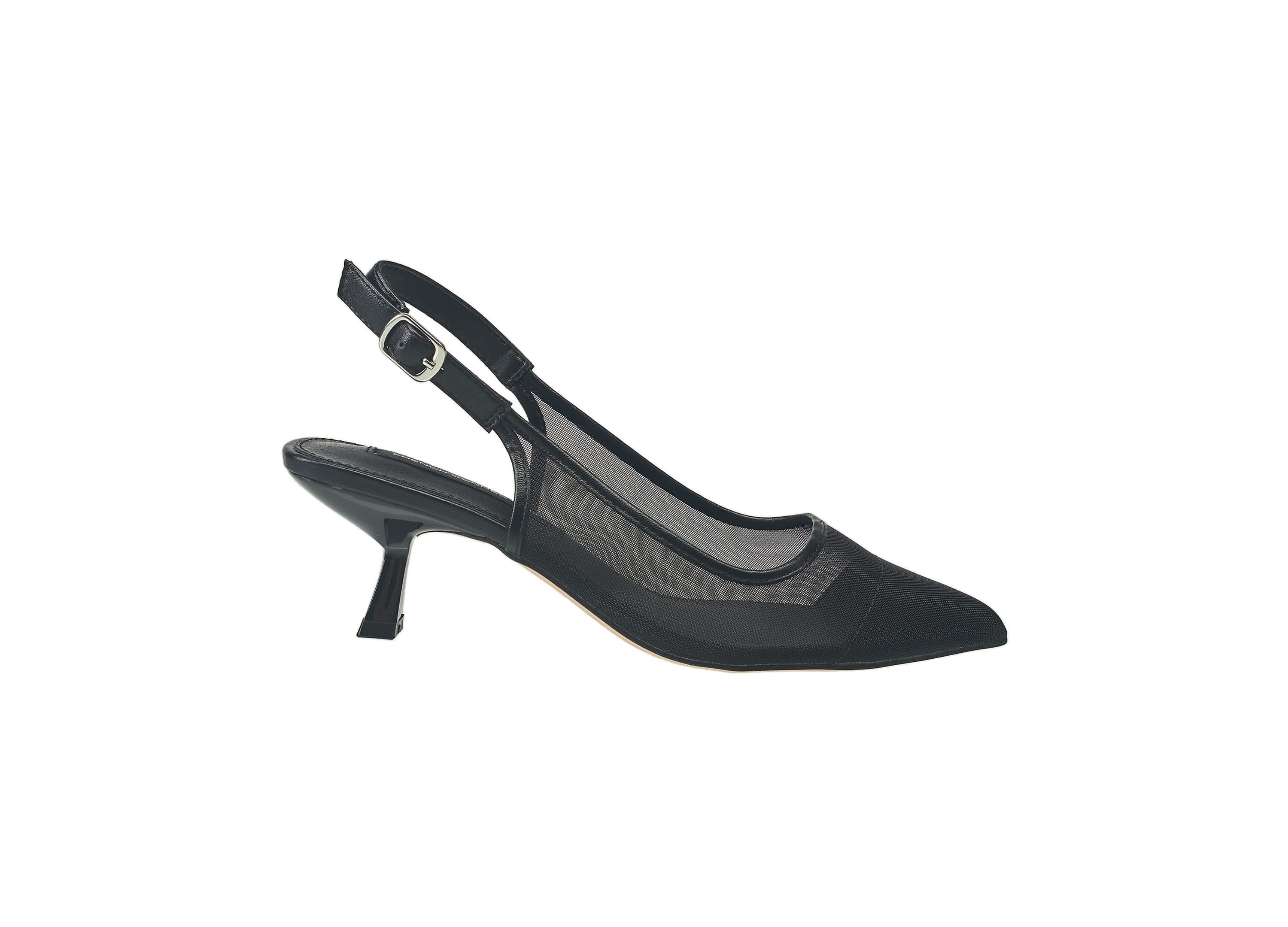 Womens Elise Mesh and Stone Slingback