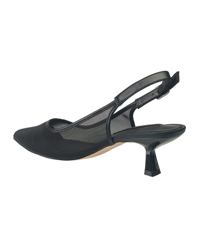 Womens Elise Mesh and Stone Slingback