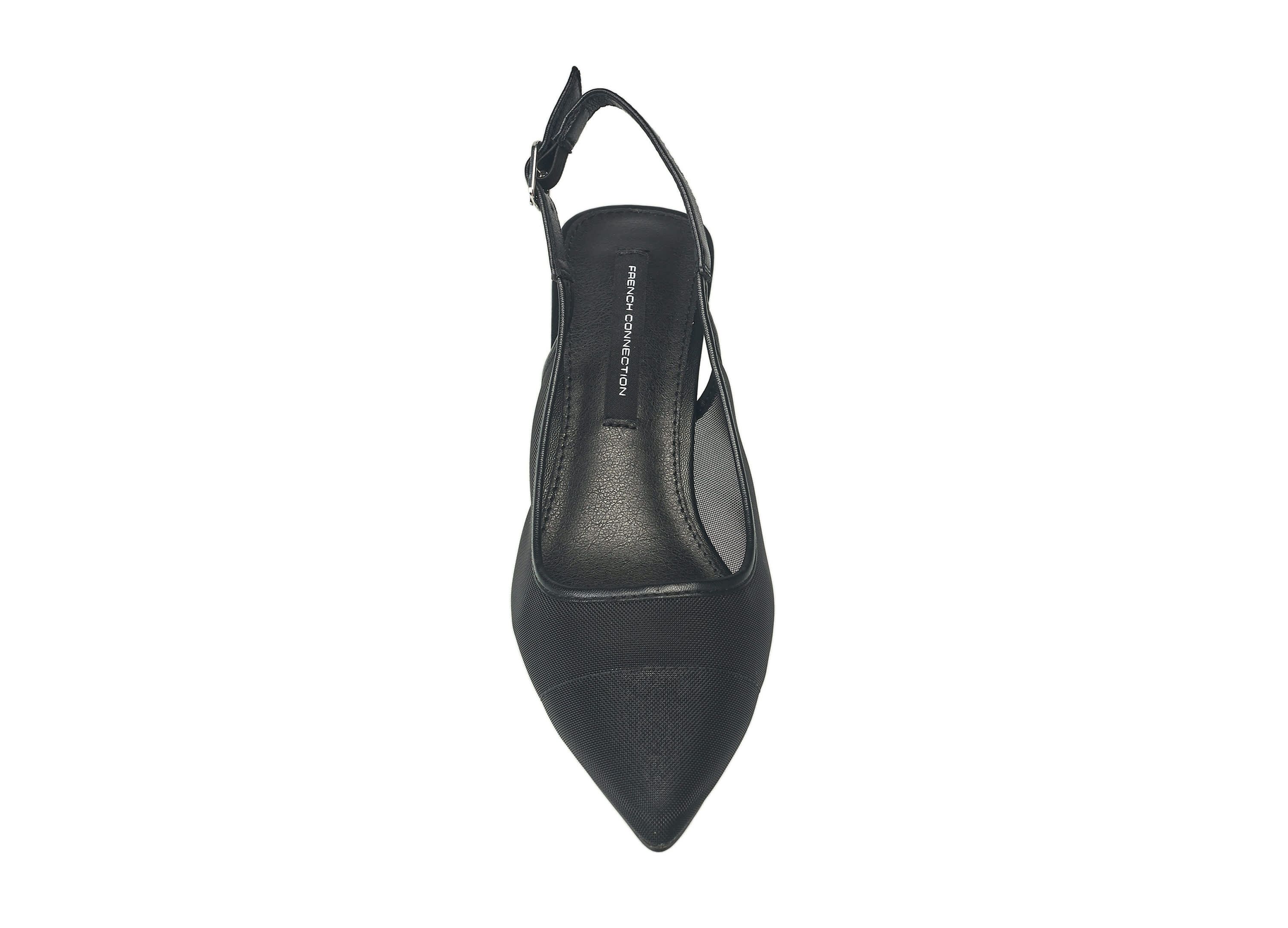 Womens Elise Mesh and Stone Slingback