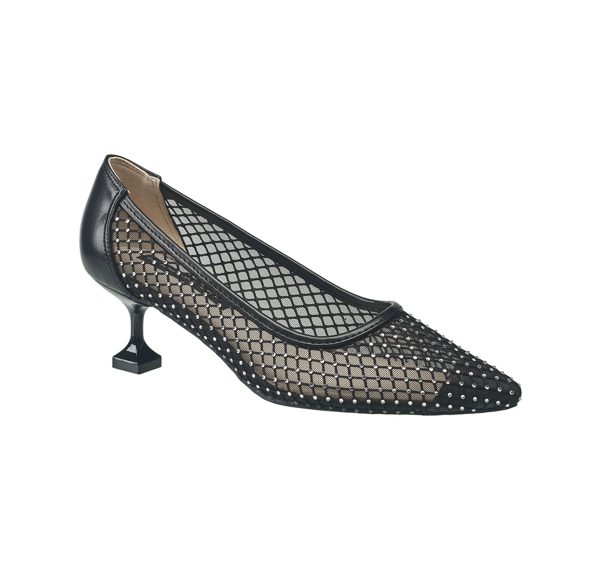 Elise Mesh and Stone Heel
