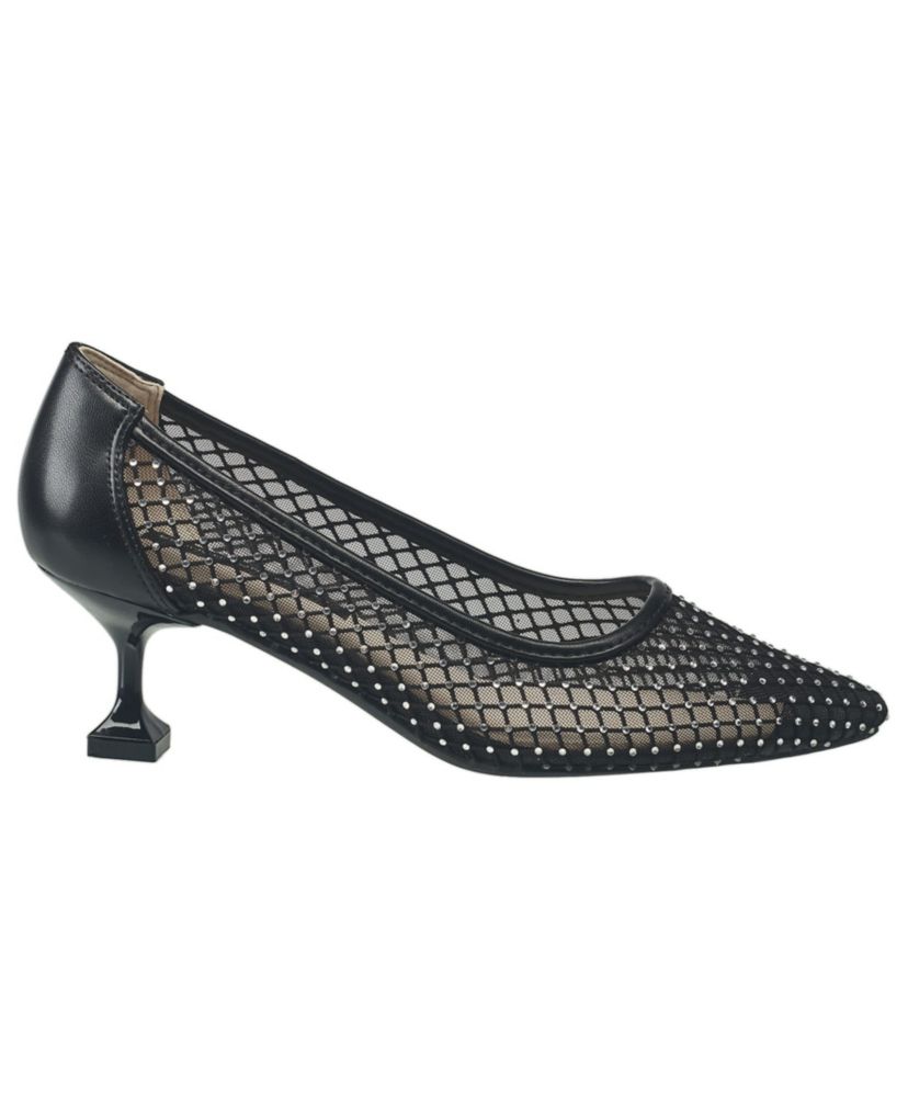 Elise Mesh and Stone Heel
