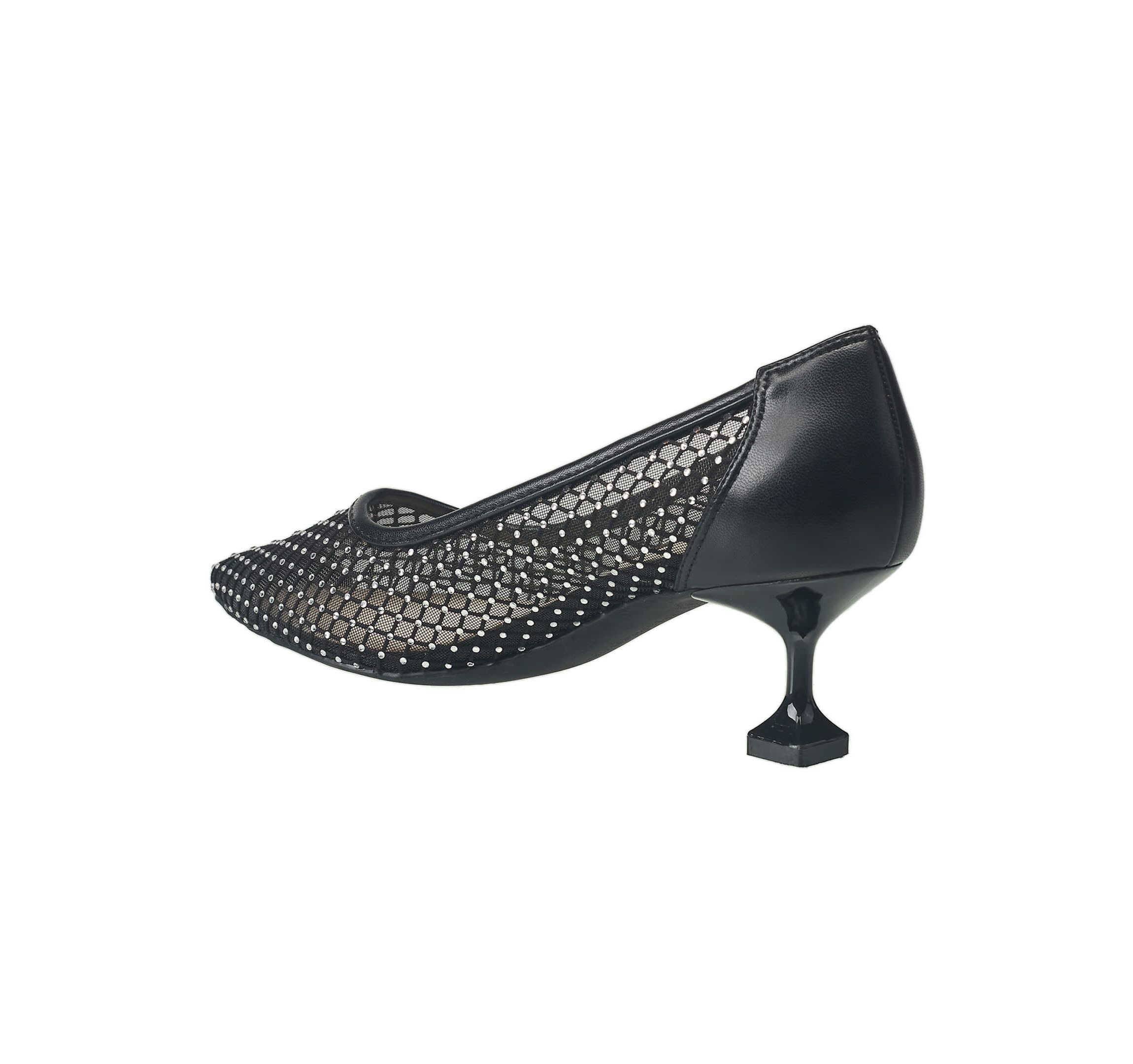 Elise Mesh and Stone Heel