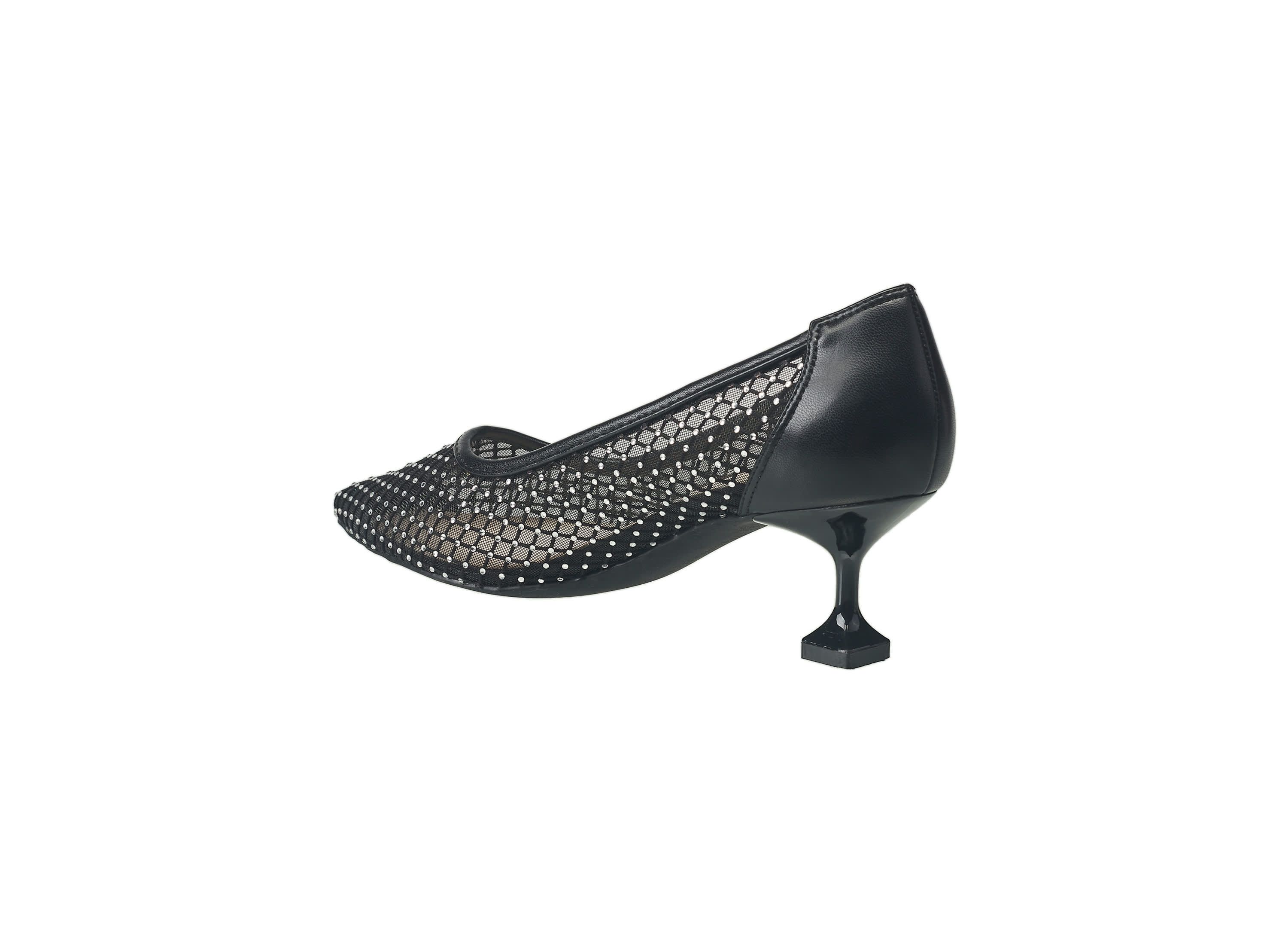 Elise Mesh and Stone Heel
