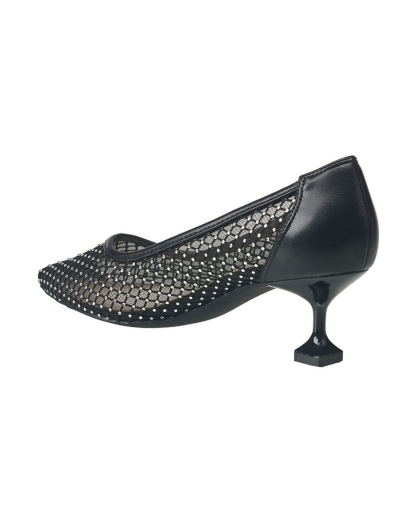 Elise Mesh and Stone Heel