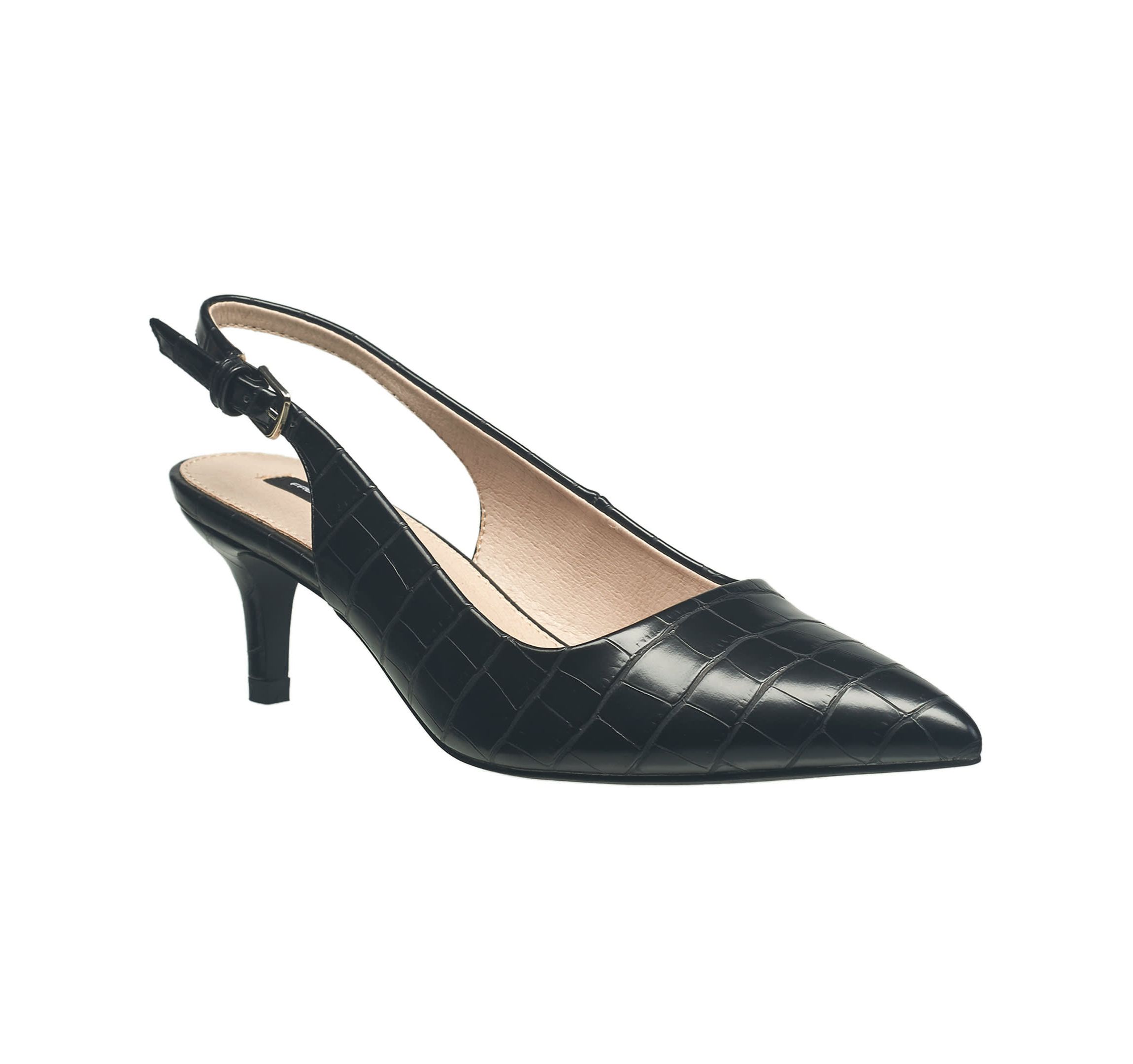 Ladies Quinn Slingback Kitten Heel