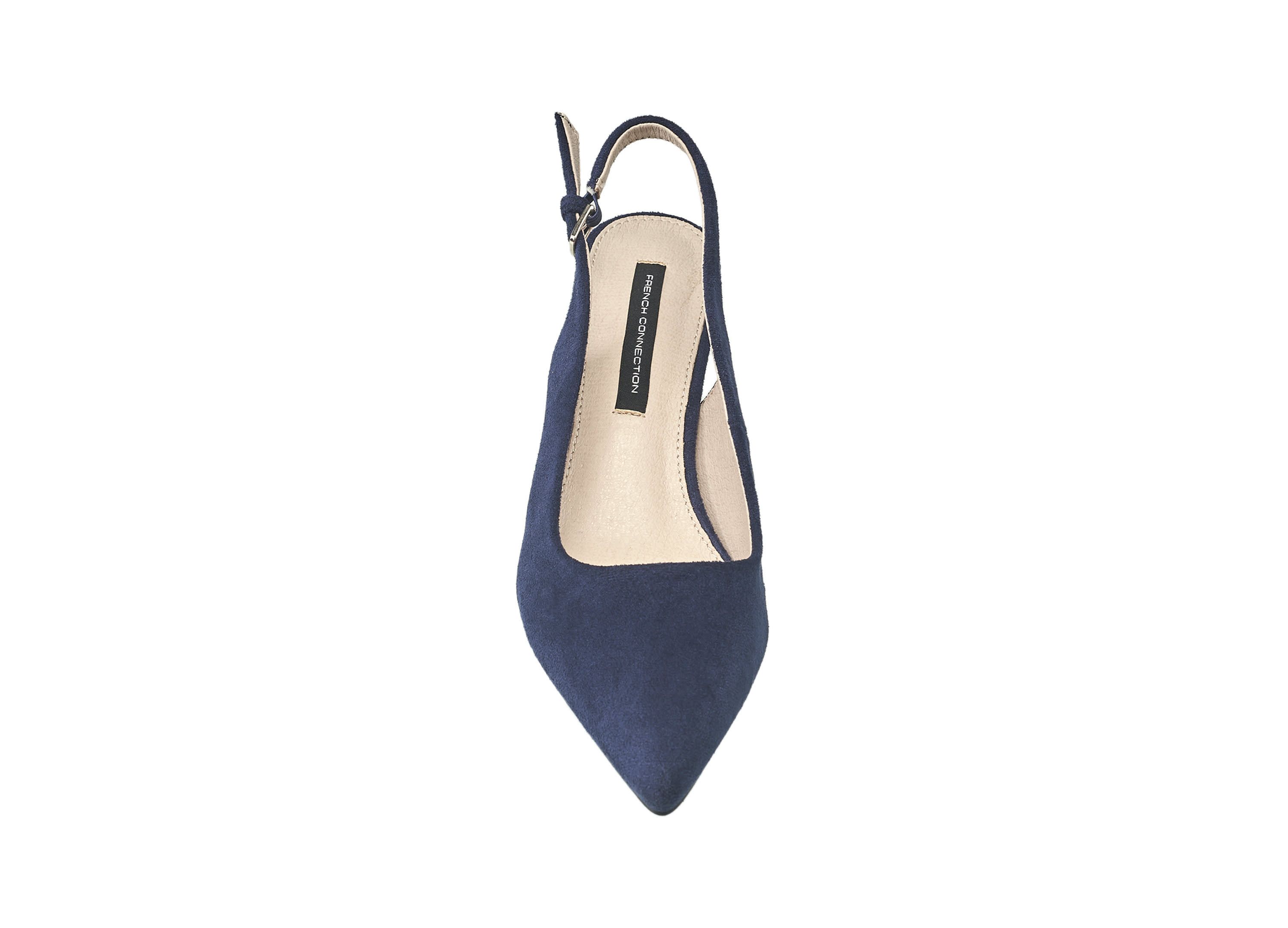 Womens Suede Quinn Kitten Heel