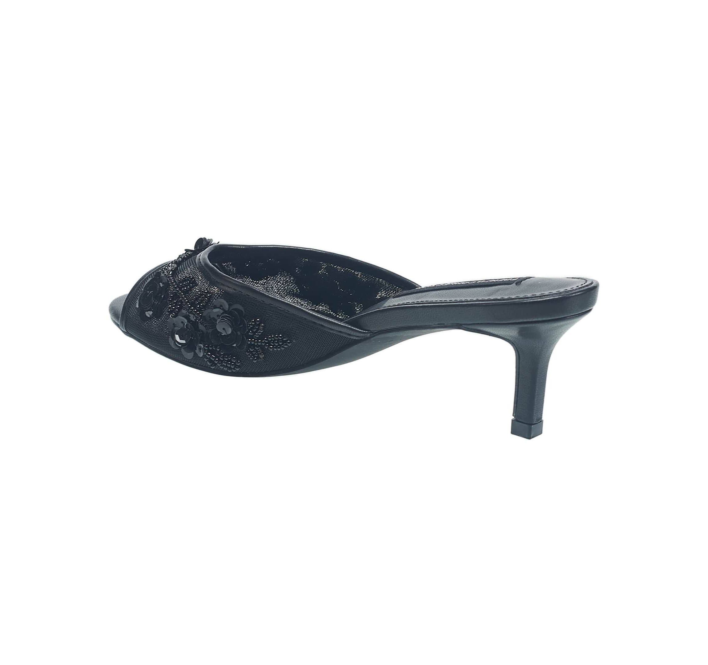 Ladies Ritz Mesh Kitten Heel