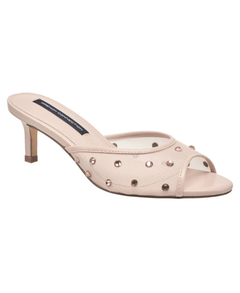Rochelle Mesh Kitten Heel